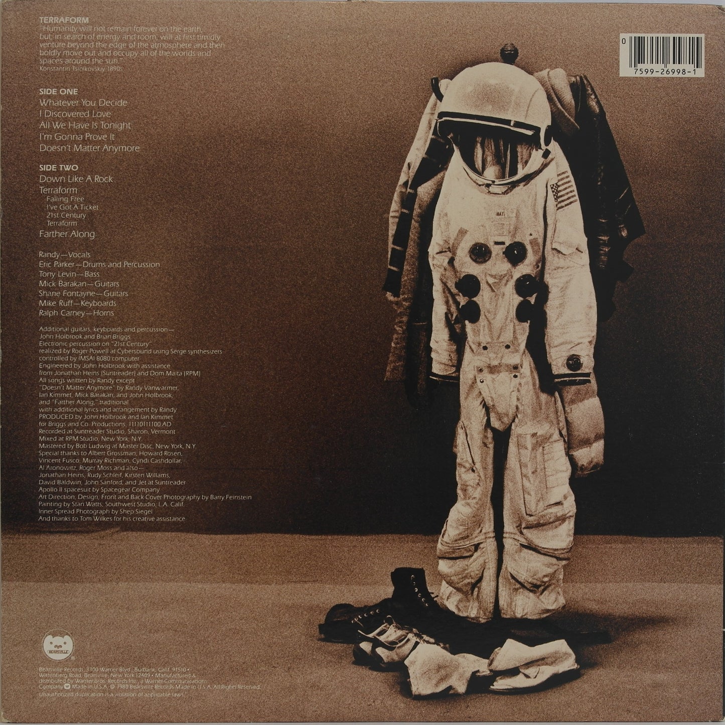 RANDY VANWARMER - Terraform