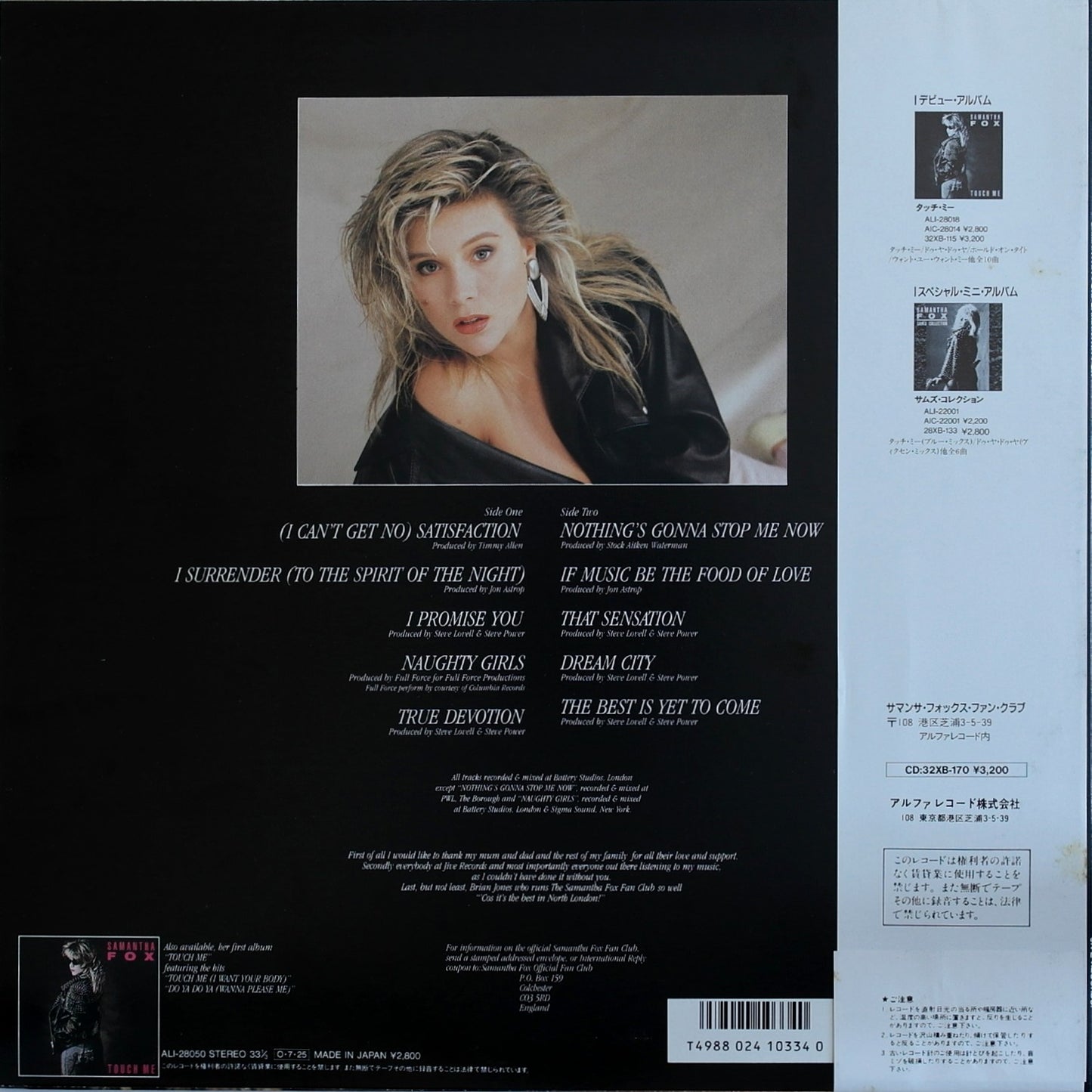 SAMANTHA FOX - Samantha Fox