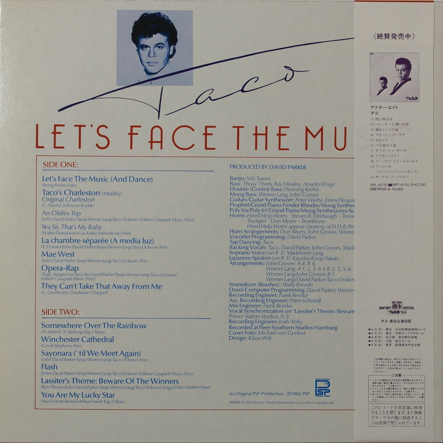 TACO - Let's Face The Music