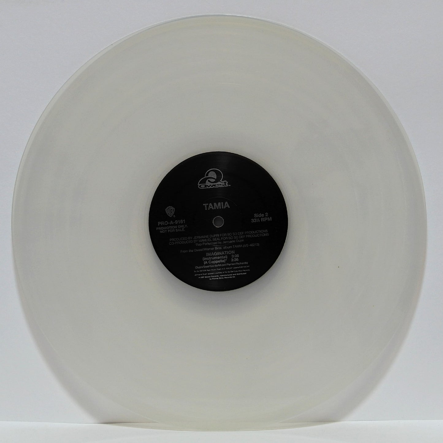 TAMIA - Imagination (Promo, Clear)