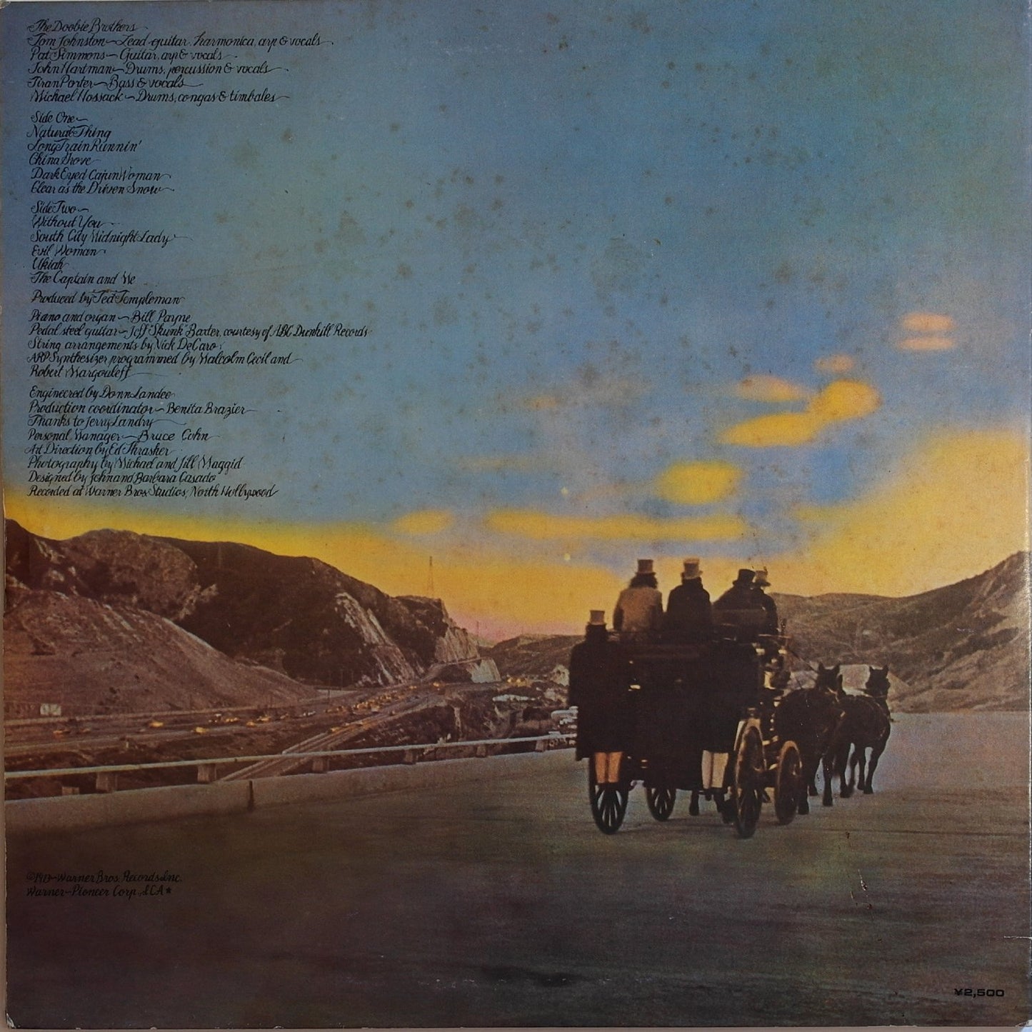 THE DOOBIE BROTHERS - The Captain And Me