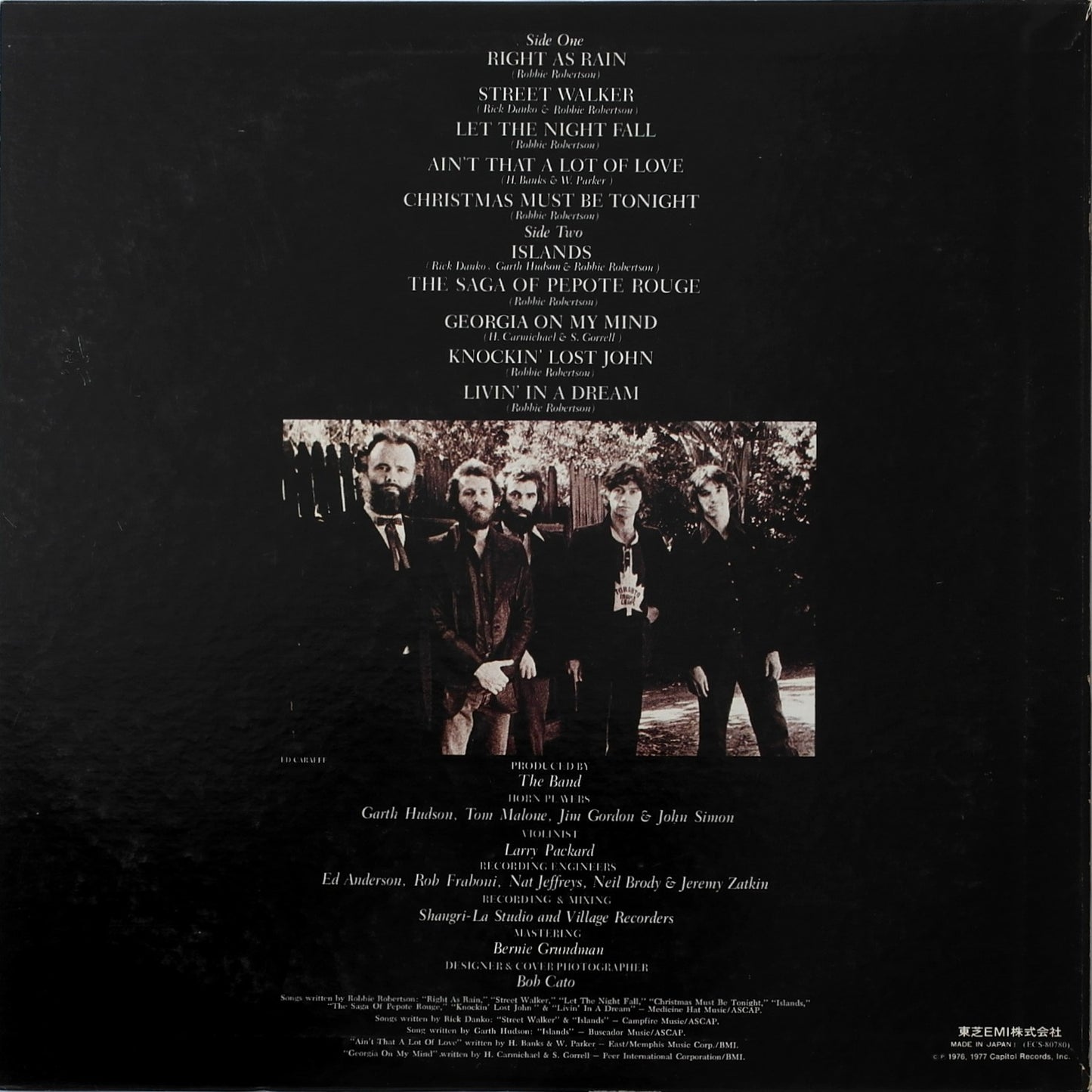 THE BAND - Islands