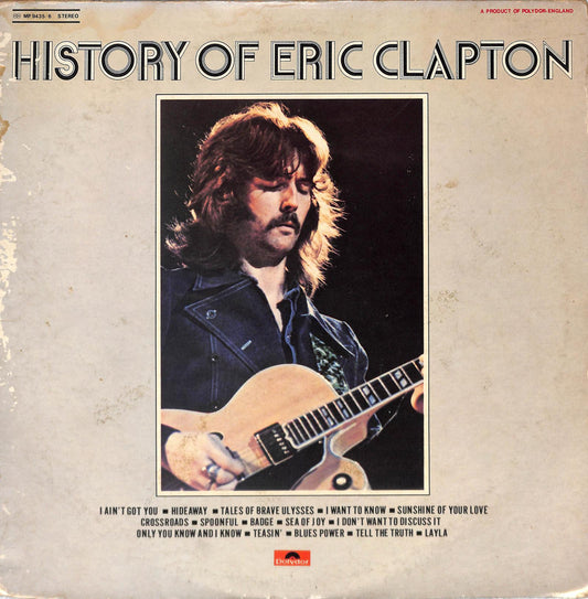 ERIC CLAPTON -  History Of Eric Clapton