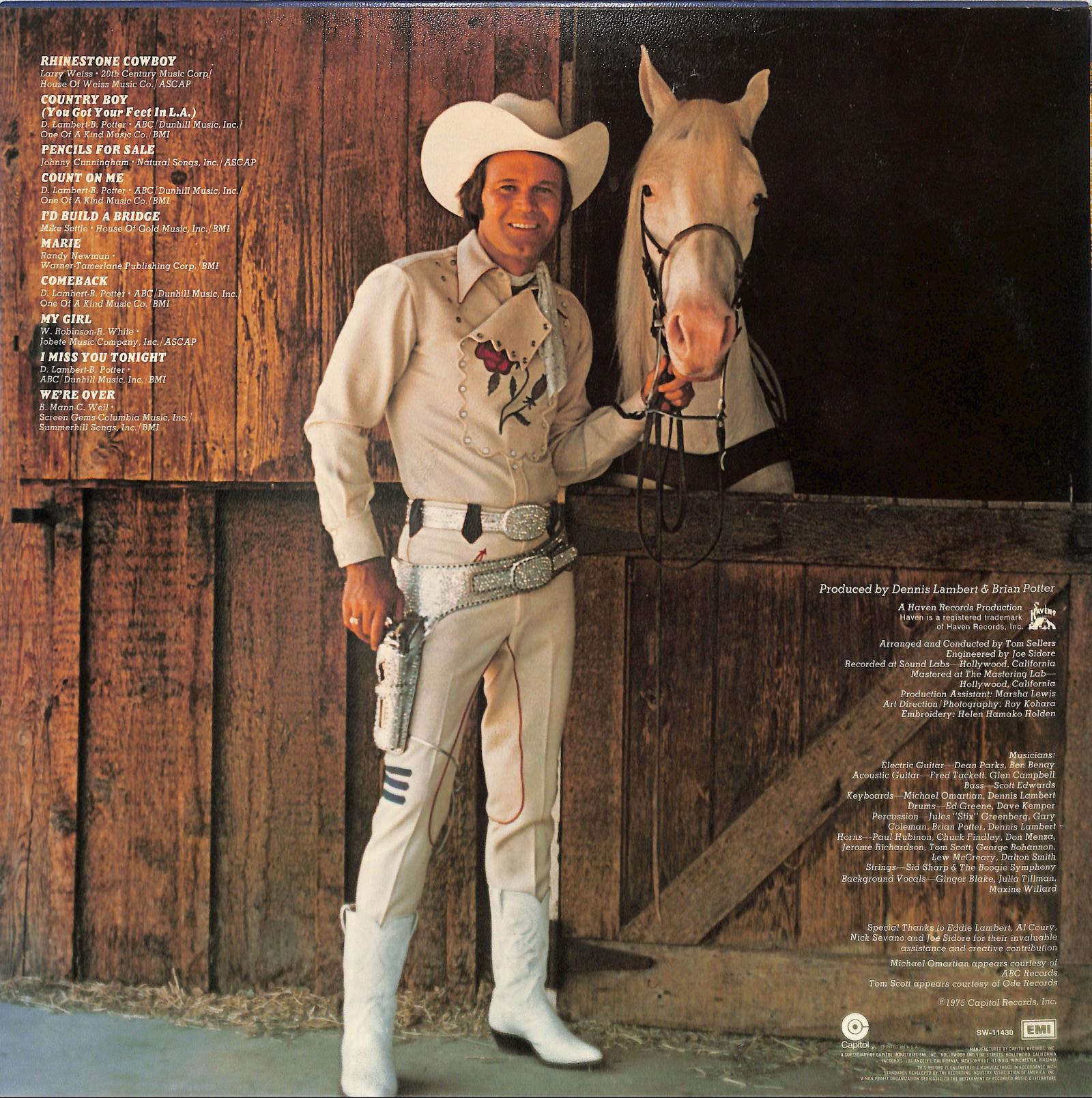 GLEN CAMPBELL - Rhinestone Cowboy