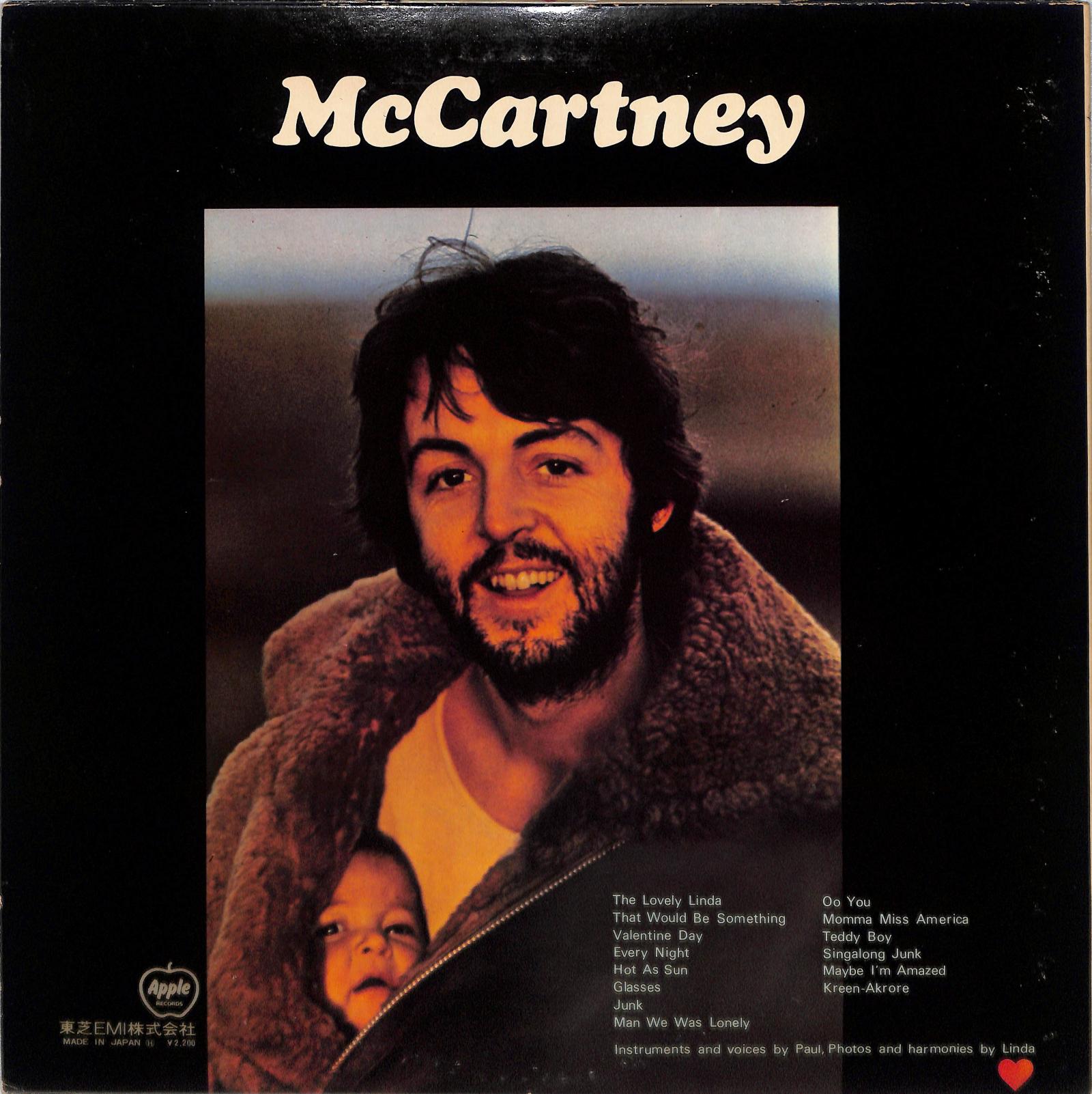 PAUL MCCARTNEY - McCartney
