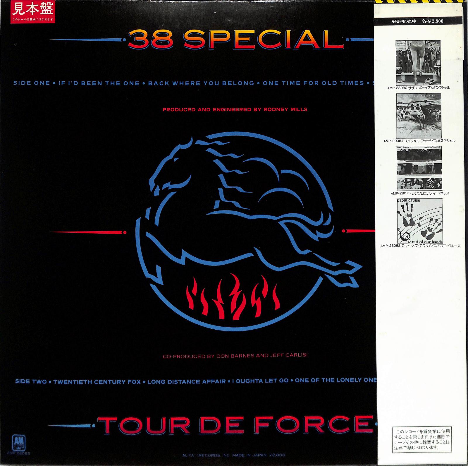 38 SPECIAL - Tour De Force