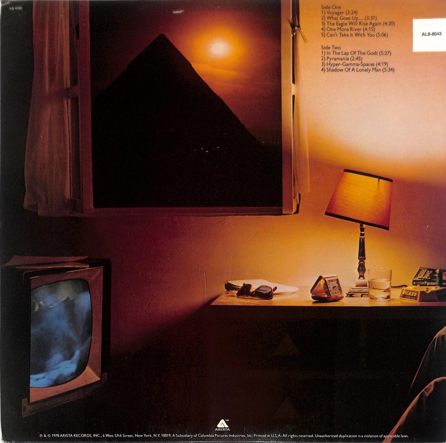 THE ALAN PARSONS PROJECT - Pyramid