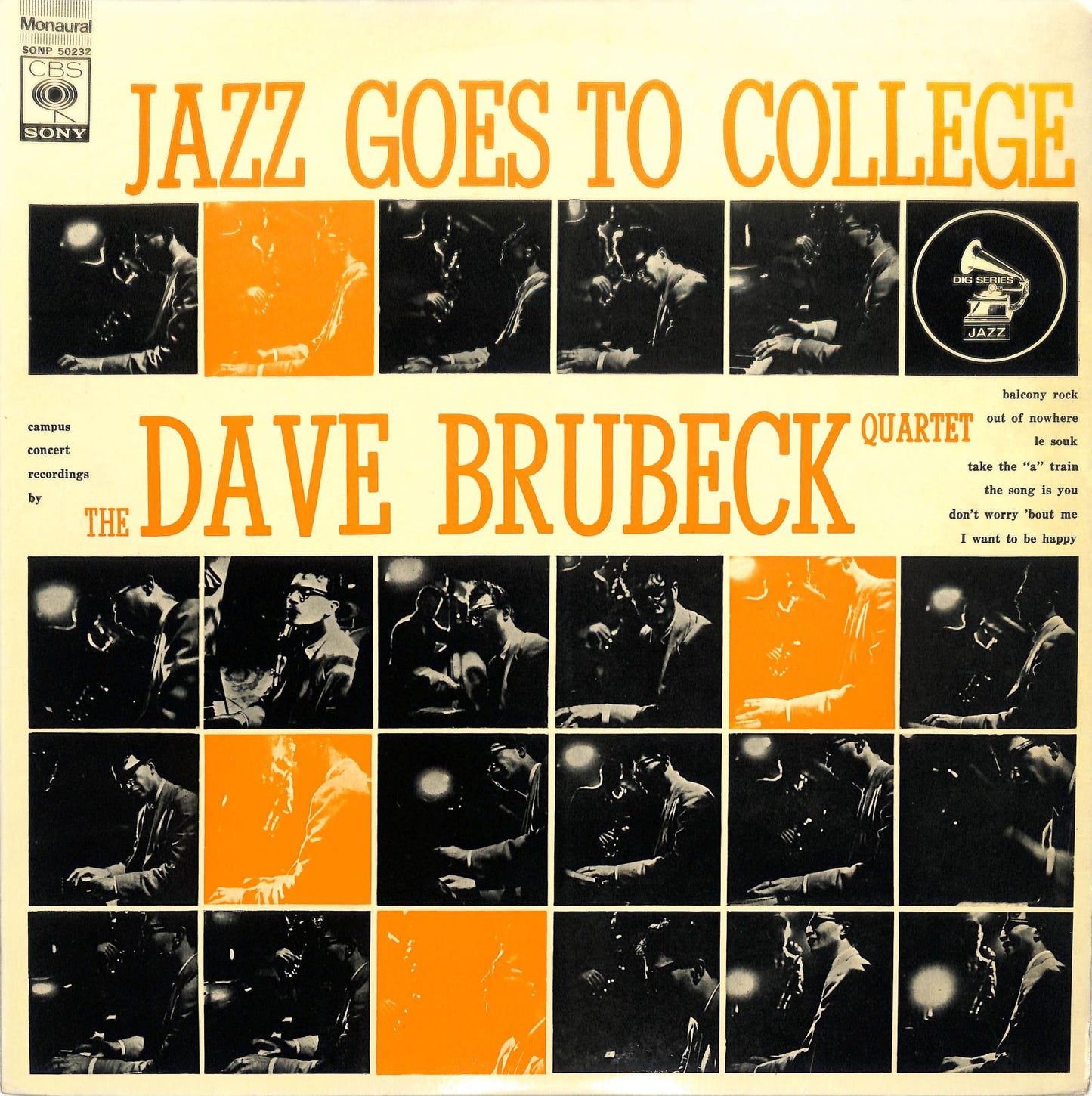 THE DAVE BRUBECK QUARTET - Jazz Goes To College