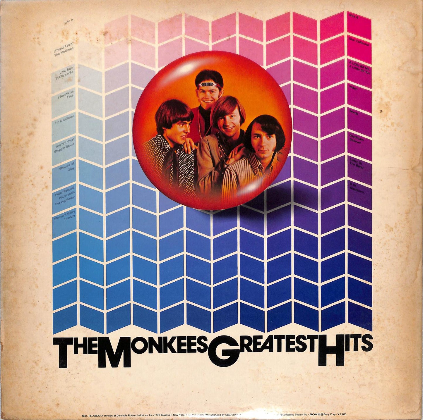 THE MONKEES - The Monkees Greatest Hits