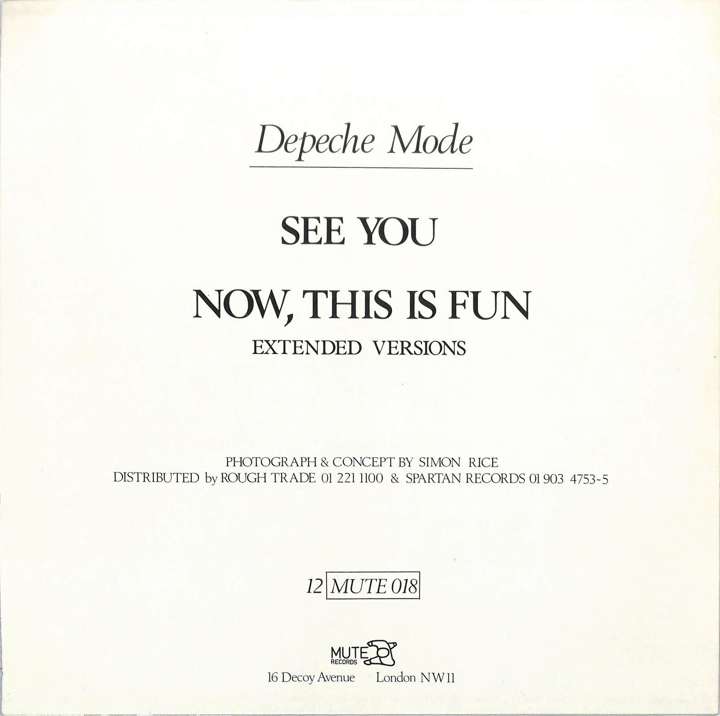 DEPECHE MODE - See You (Extended Version)