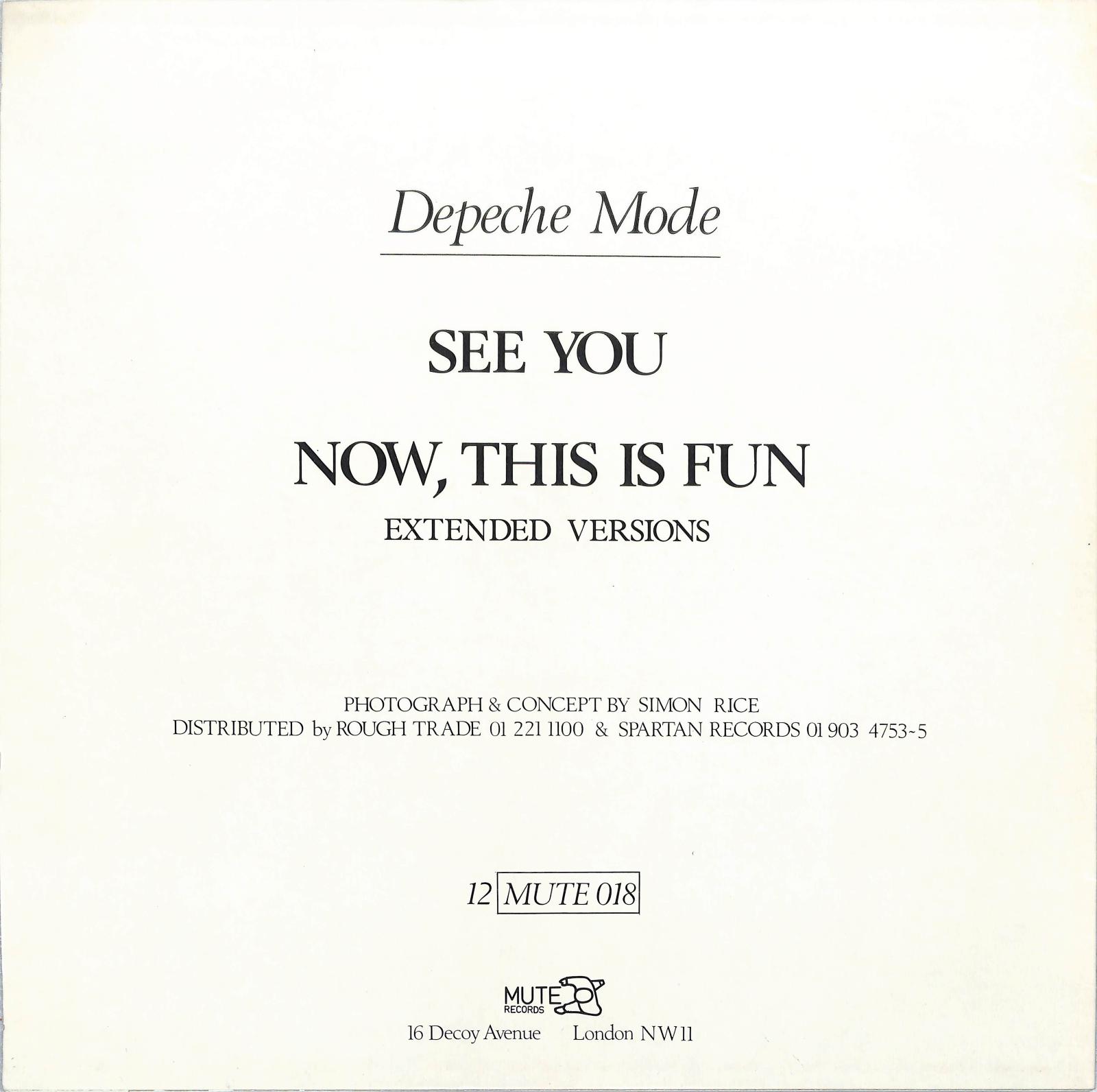 DEPECHE MODE - See You (Extended Version)