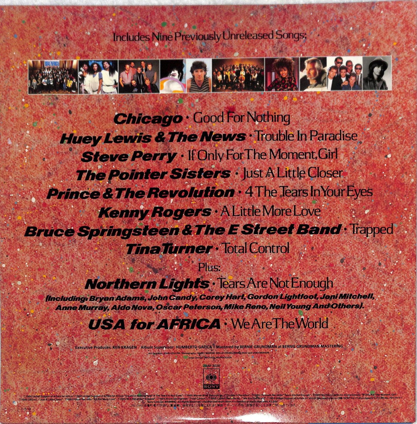USA FOR AFRICA - We Are The World