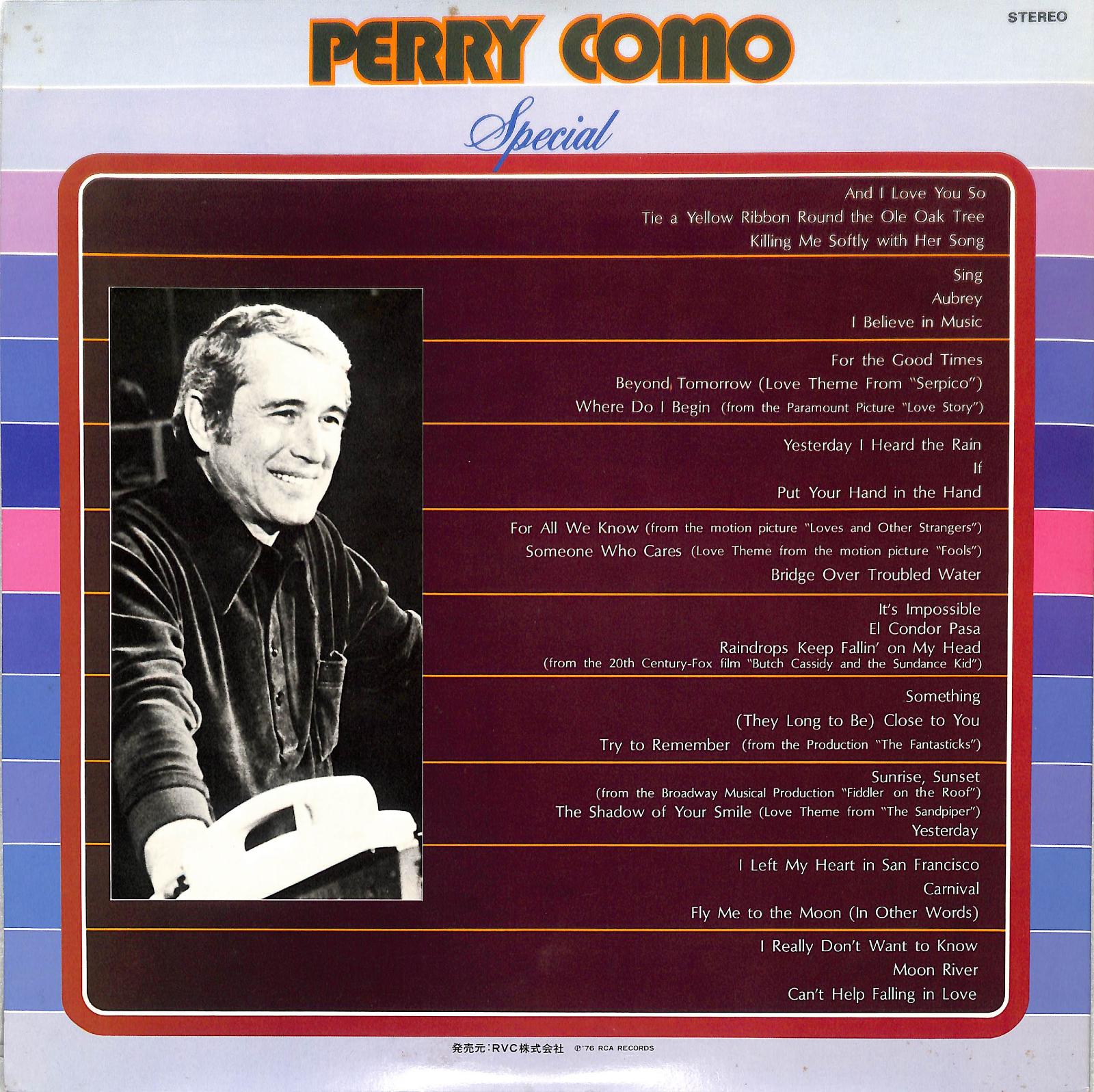PERRY COMO - Special