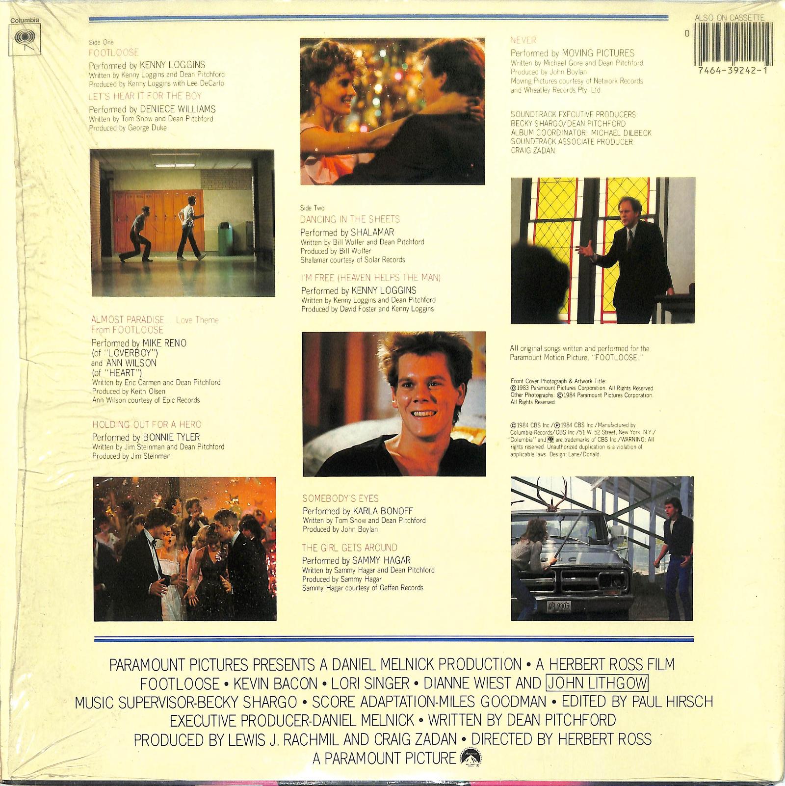 VA - Footloose (Original Soundtrack Of The Paramount Motion Picture)