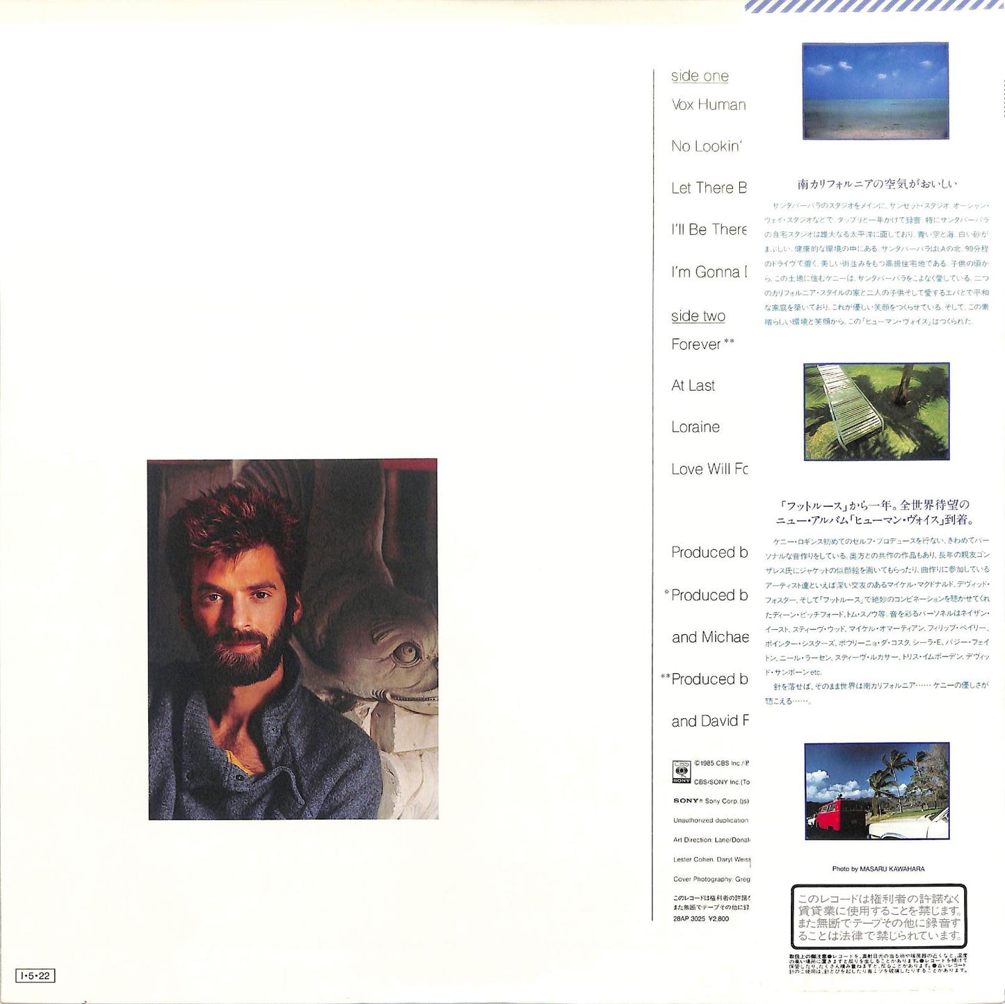 KENNY LOGGINS - Vox Humana