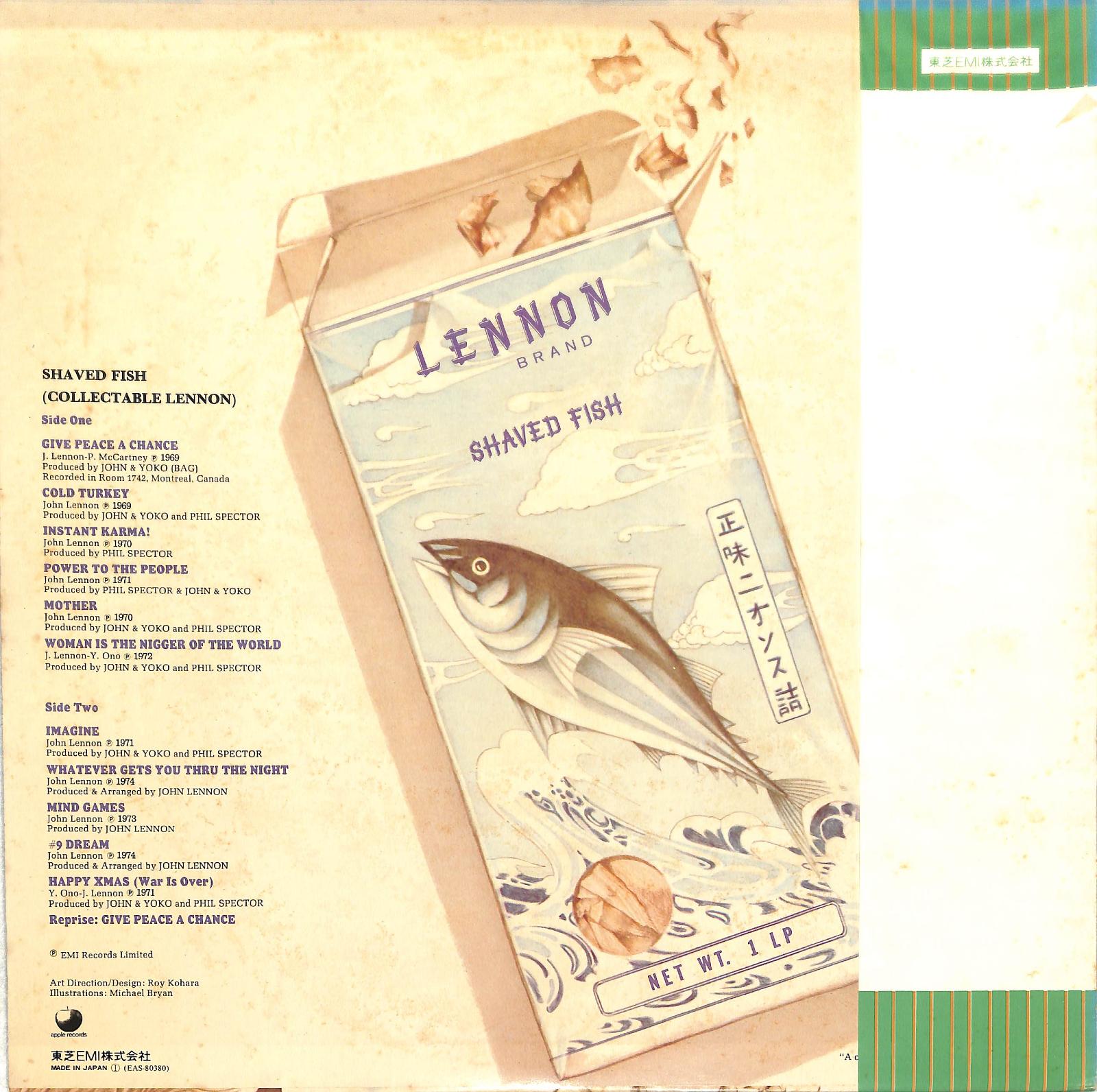 JOHN LENNON / PLASTIC ONO BAND - Shaved Fish