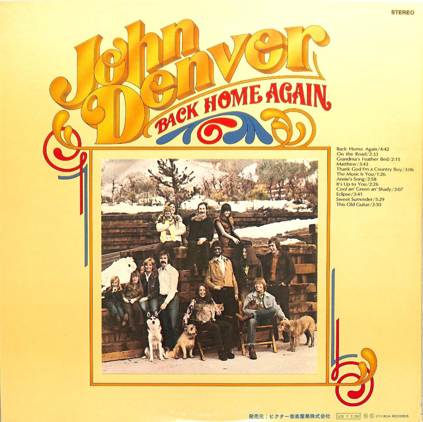 JOHN DENVER - Back Home Again