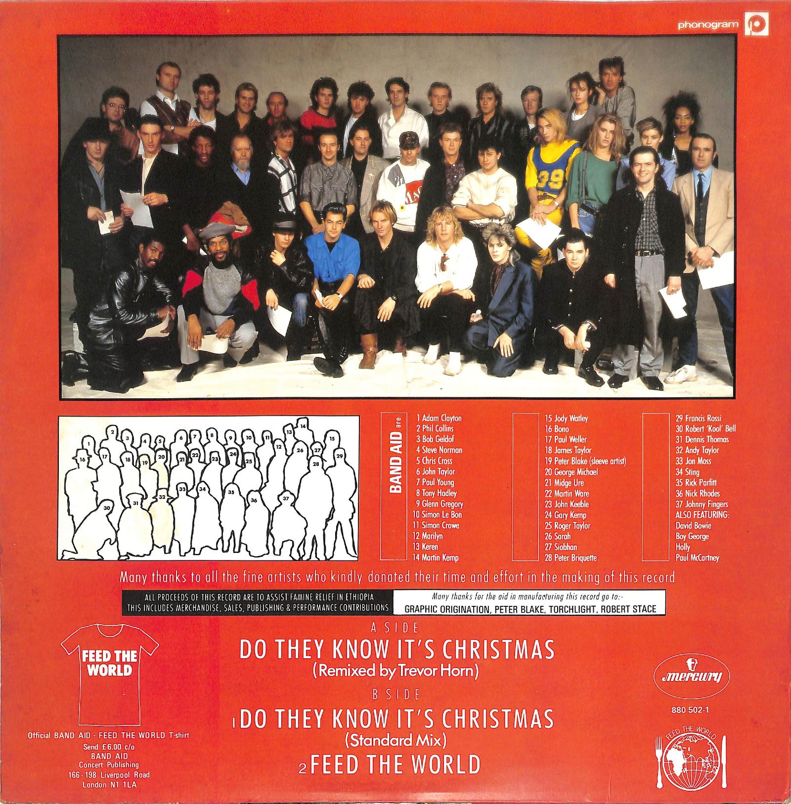 BAND AID - Do They Know It's Christmas?