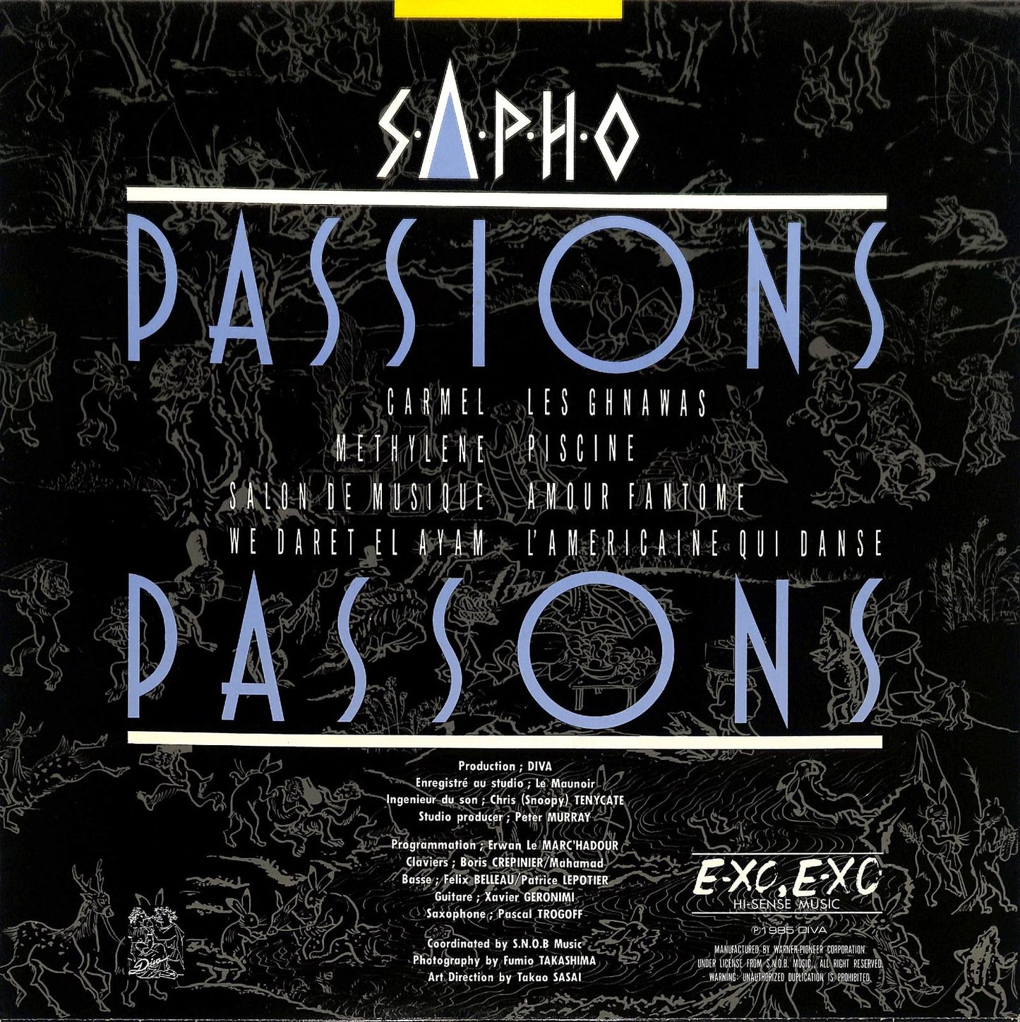 SAPHO - Passions, Passons