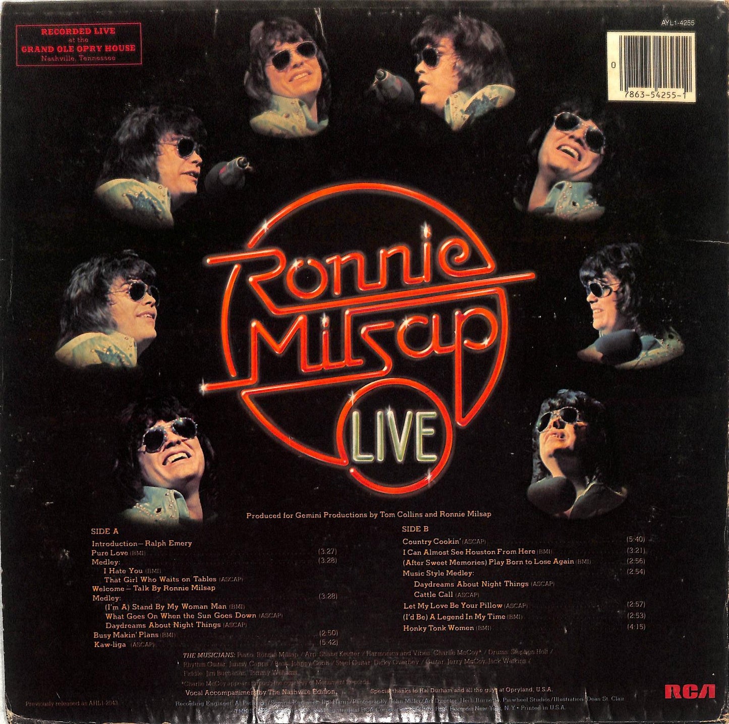 RONNIE MILSAP - Live