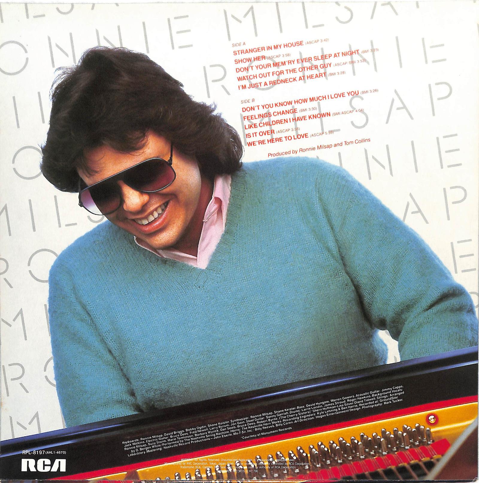 RONNIE MILSAP - Keyed Up