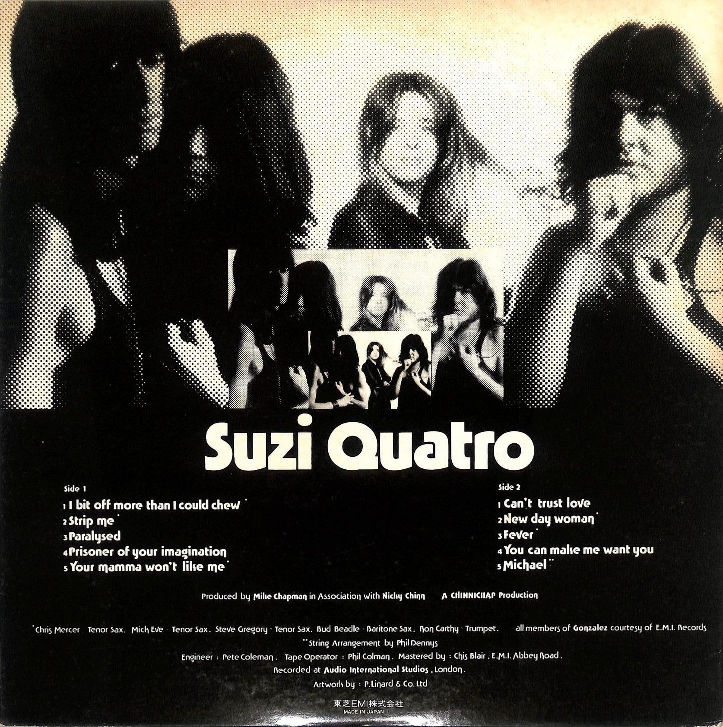 SUZI QUATRO – Your Mamma Won't Like Me