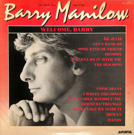 BARRY MANILOW - Welcome, Barry