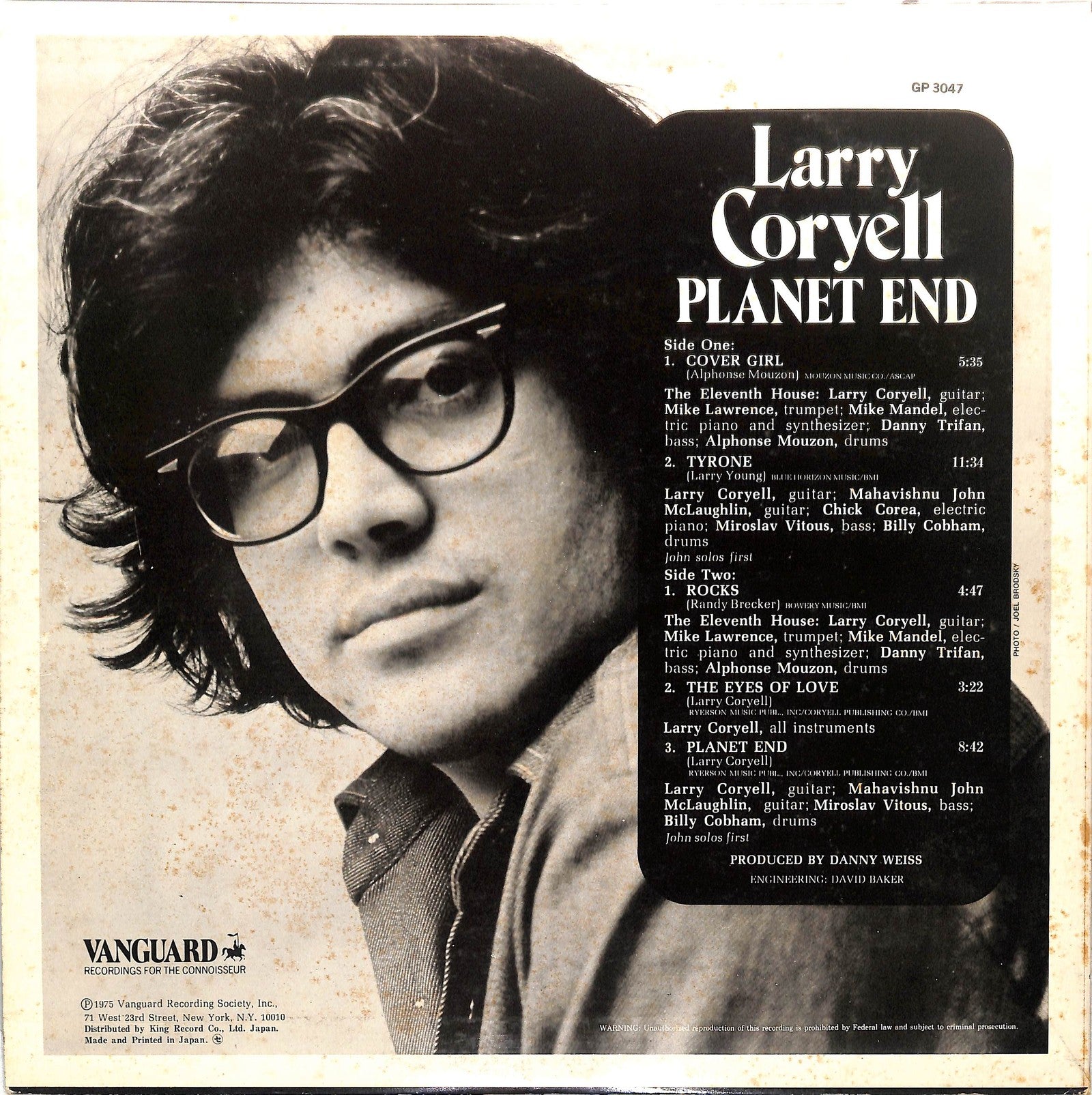 LARRY CORYELL - Planet End