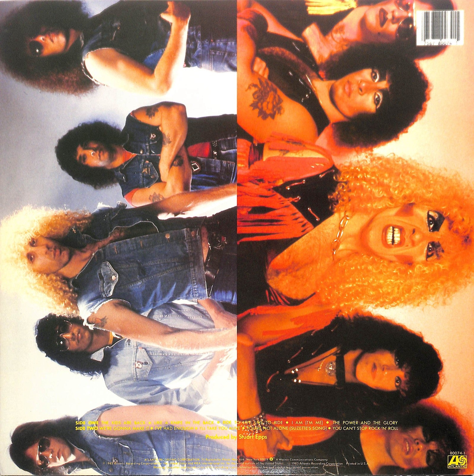 TWISTED SISTER - You Can't Stop Rock 'N' Roll