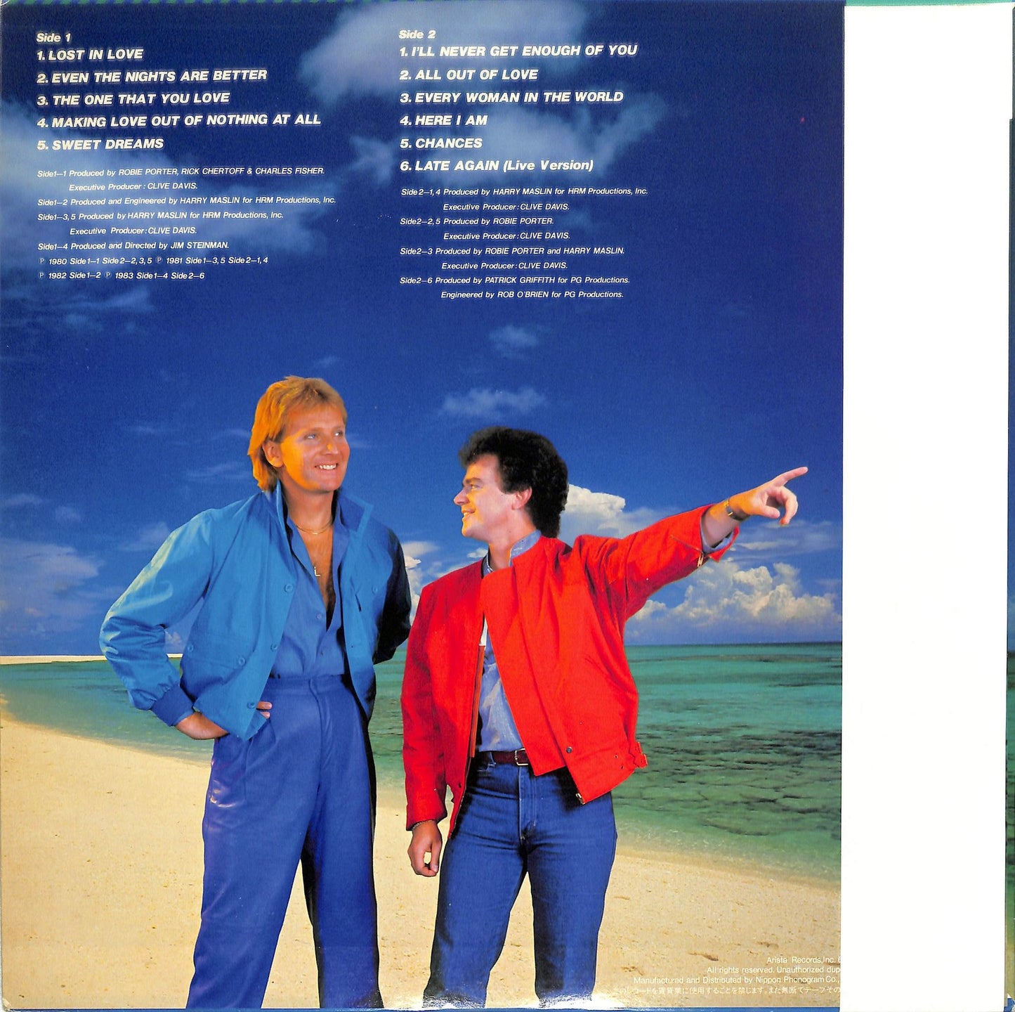 AIR SUPPLY - Greatest Hits