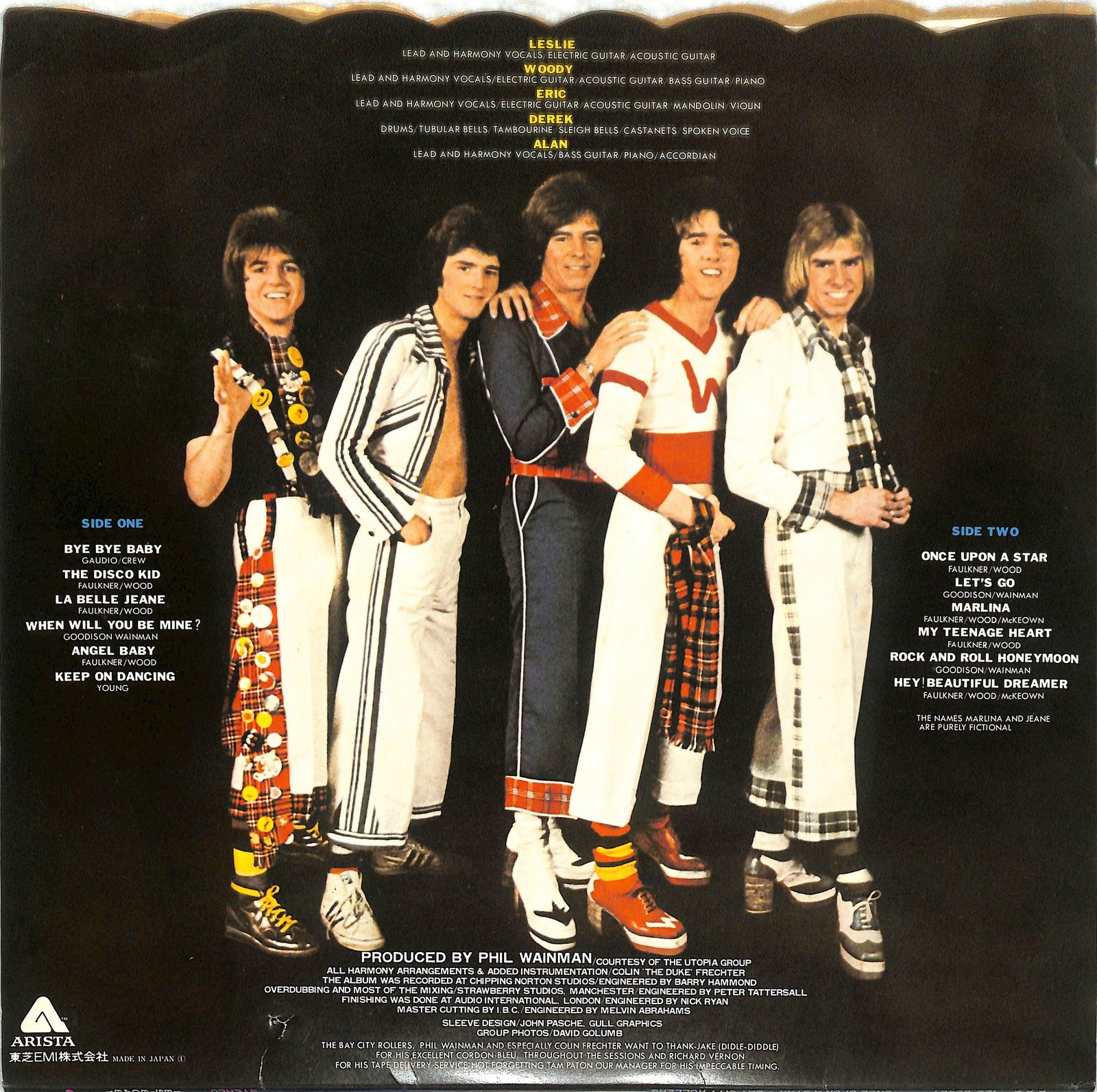 BAY CITY ROLLERS - Once Upon a Star