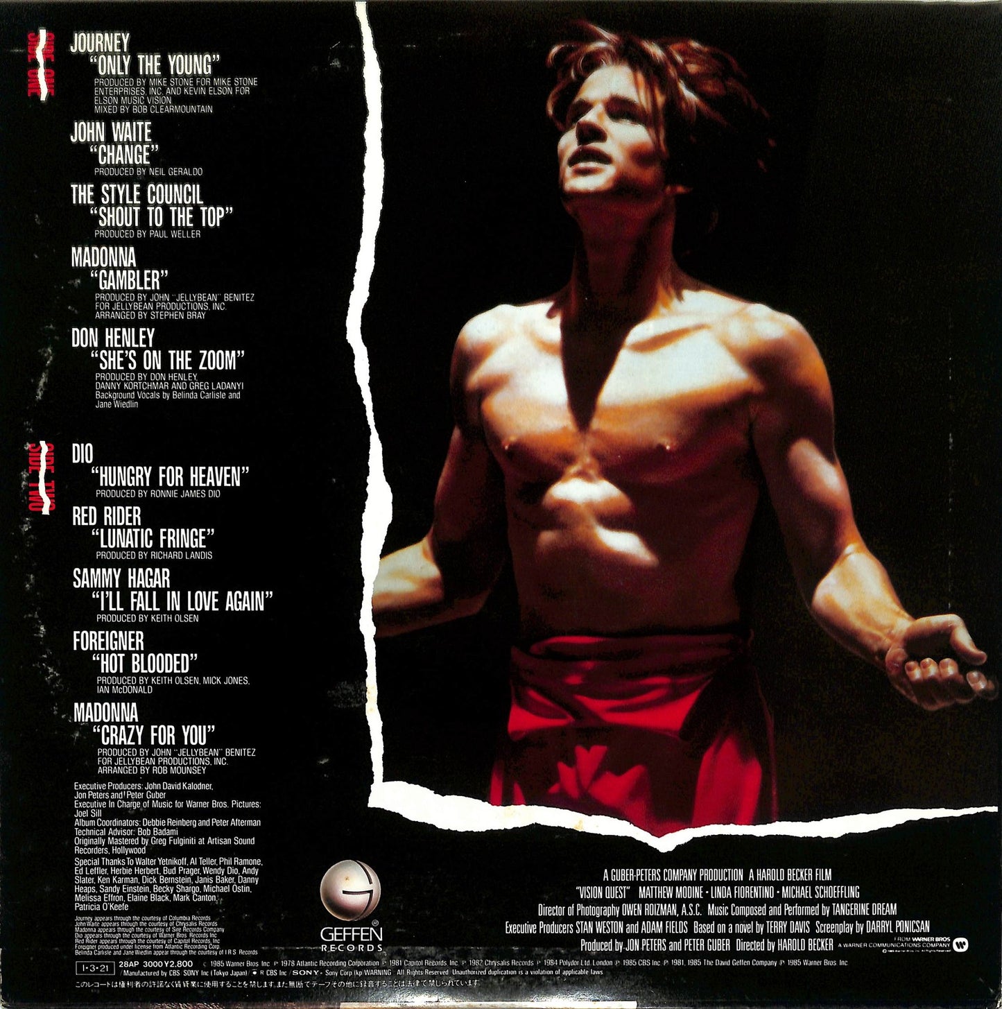 VA - Vision Quest (Original Motion Picture Sound Track)