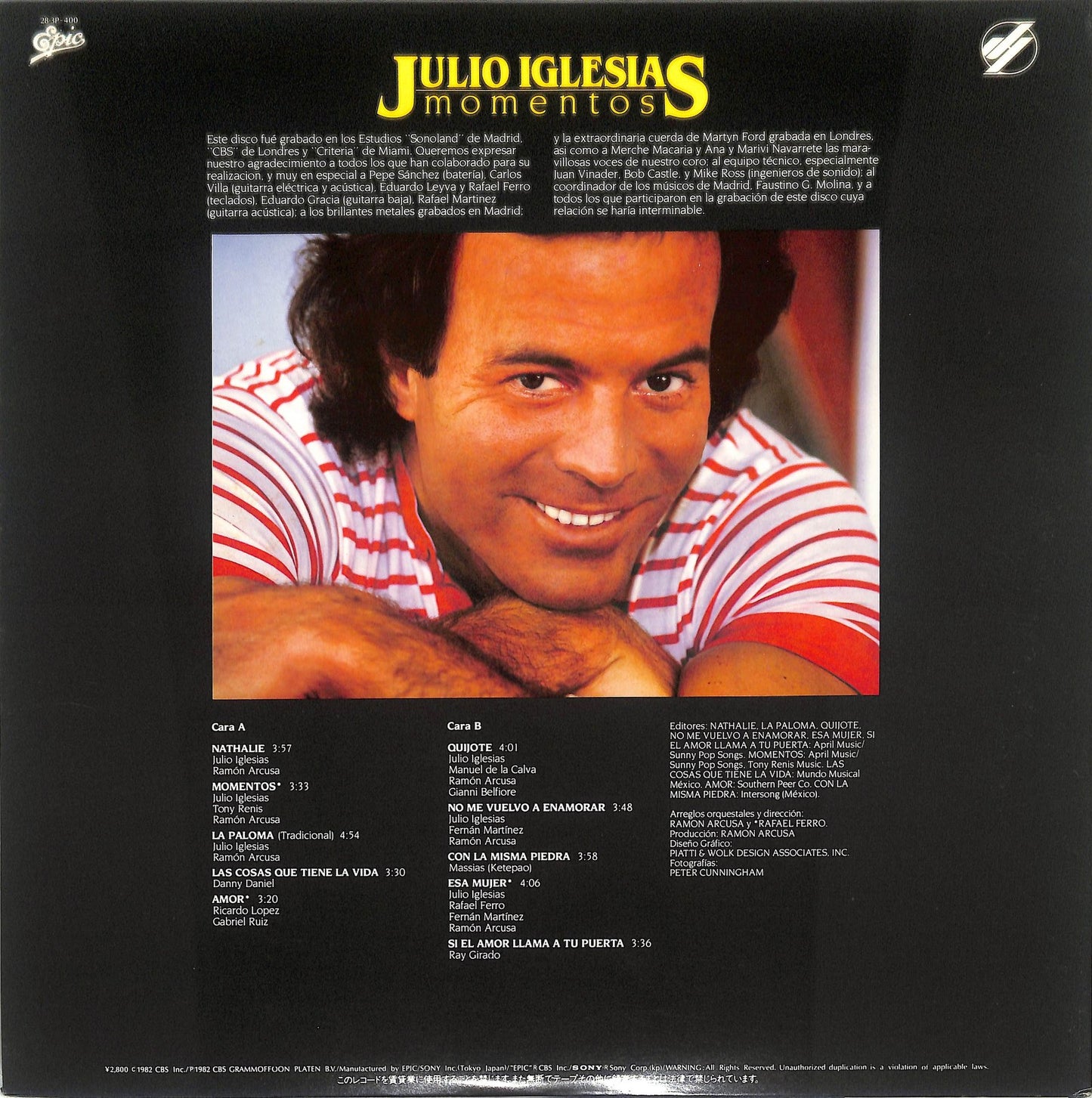 JULIO IGLESIAS - Momentos