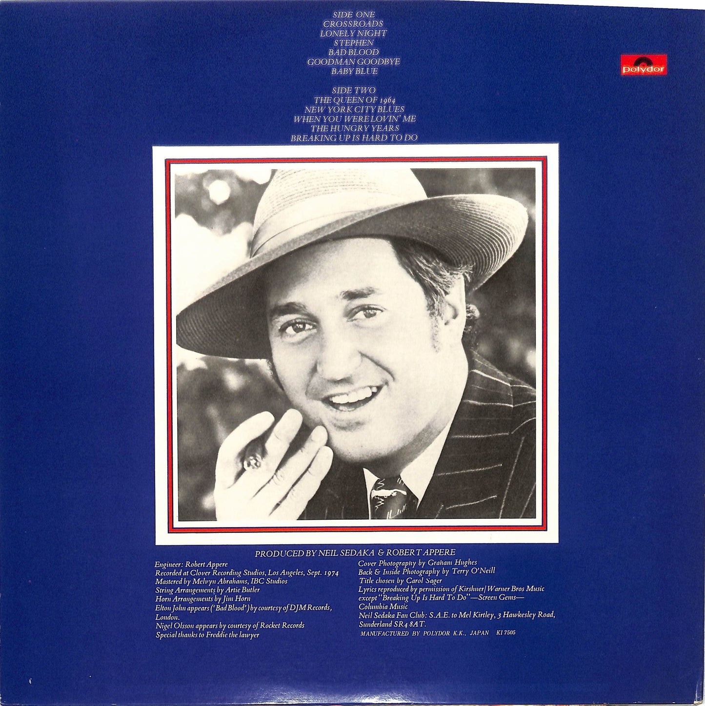 NEIL SEDAKA - Overnight Success