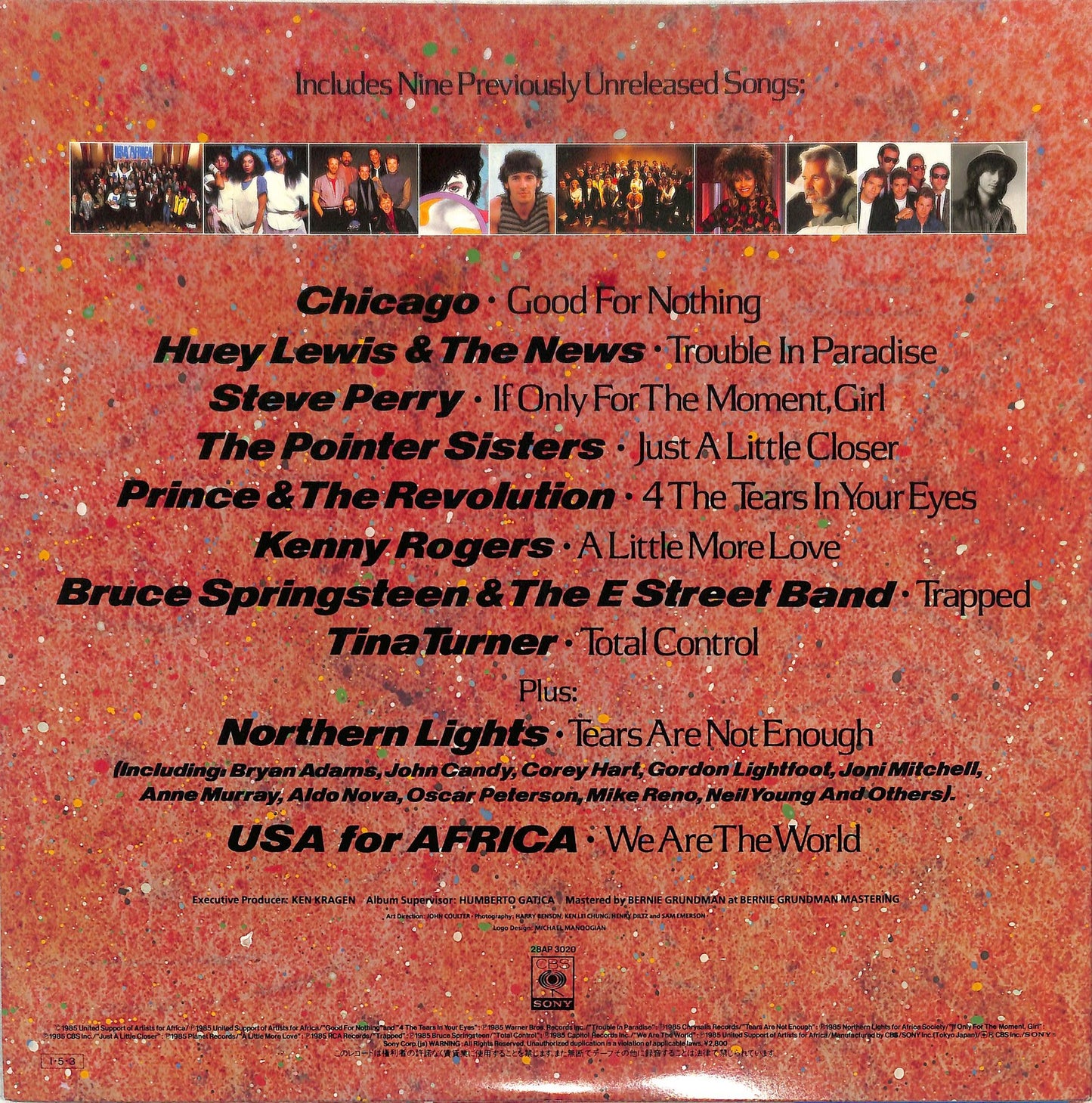 USA FOR AFRICA - We Are The World