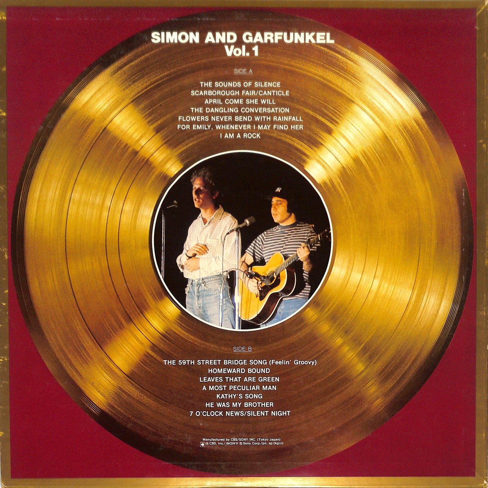 SIMON AND GARFUNKEL - Vol. 1: New Gold Disc