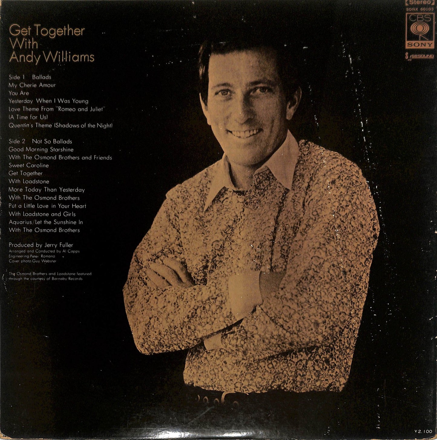 ANDY WILLIAMS - Get Together With Andy Williams