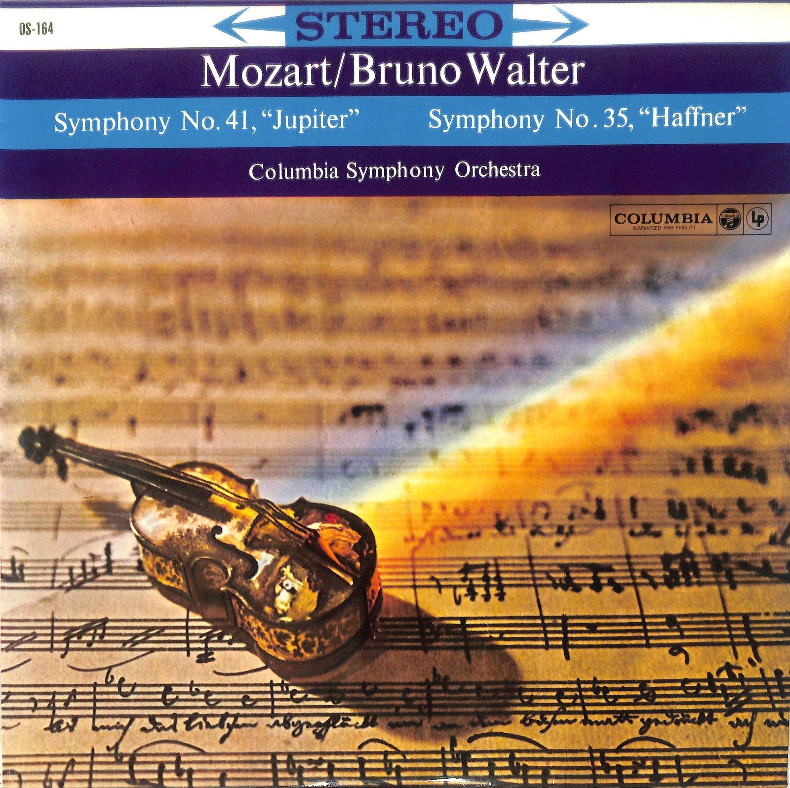 MOZART, BRUNO WALTER - Symphony No.41,"Jupiter" / Symphony No.35,"Haffner"