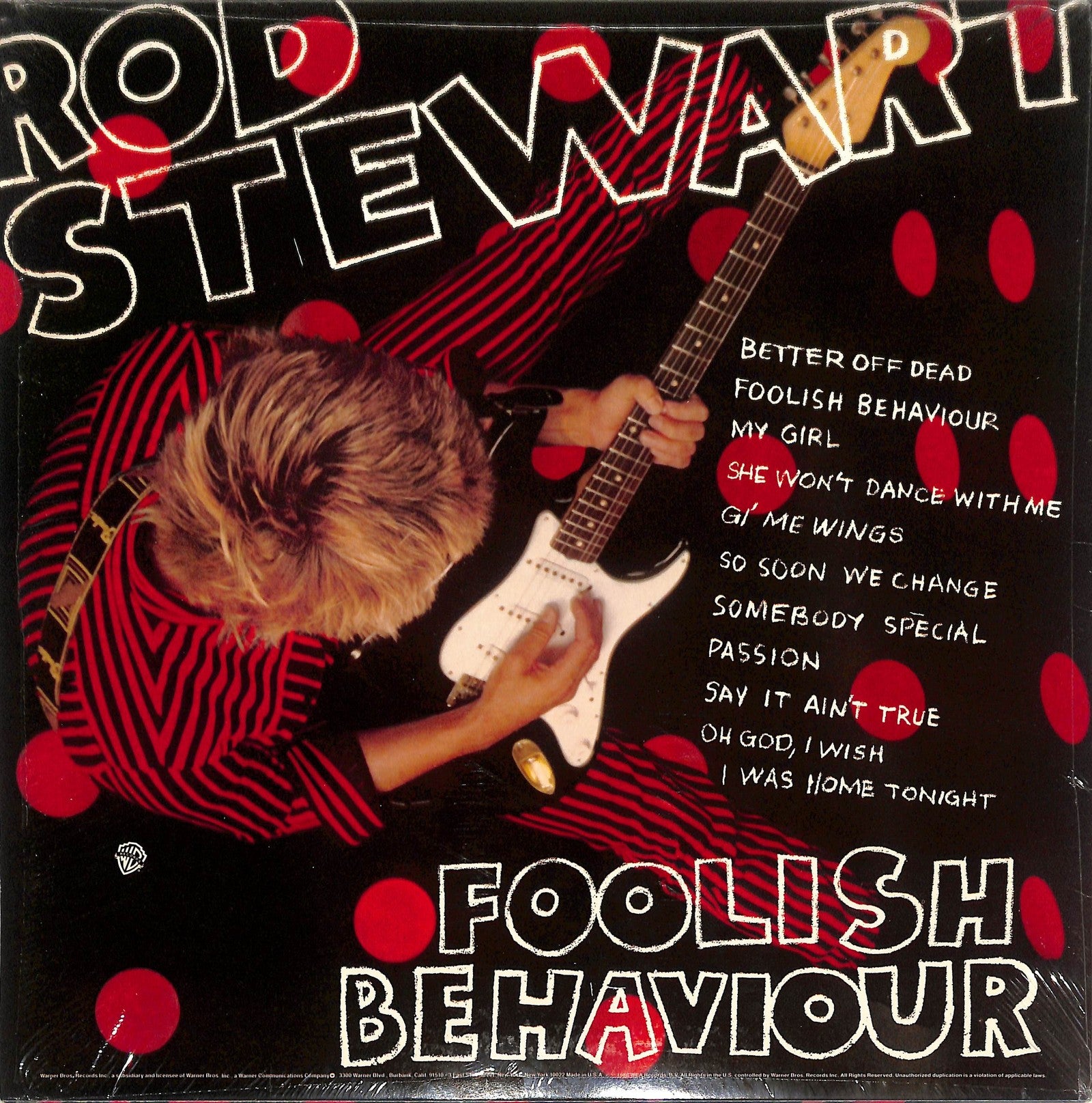 ROD STEWART - Foolish Behaviour