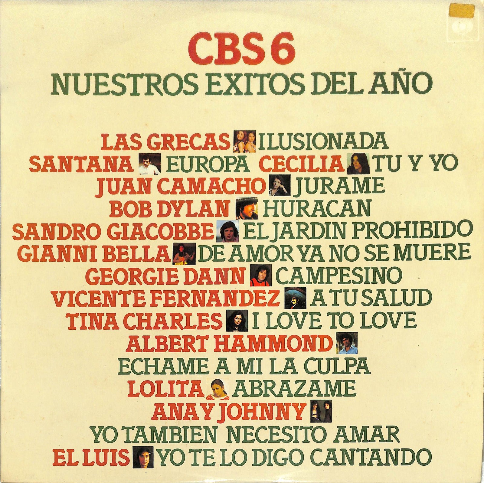 VA - CBS 6 Nuestros Exitos Del Año