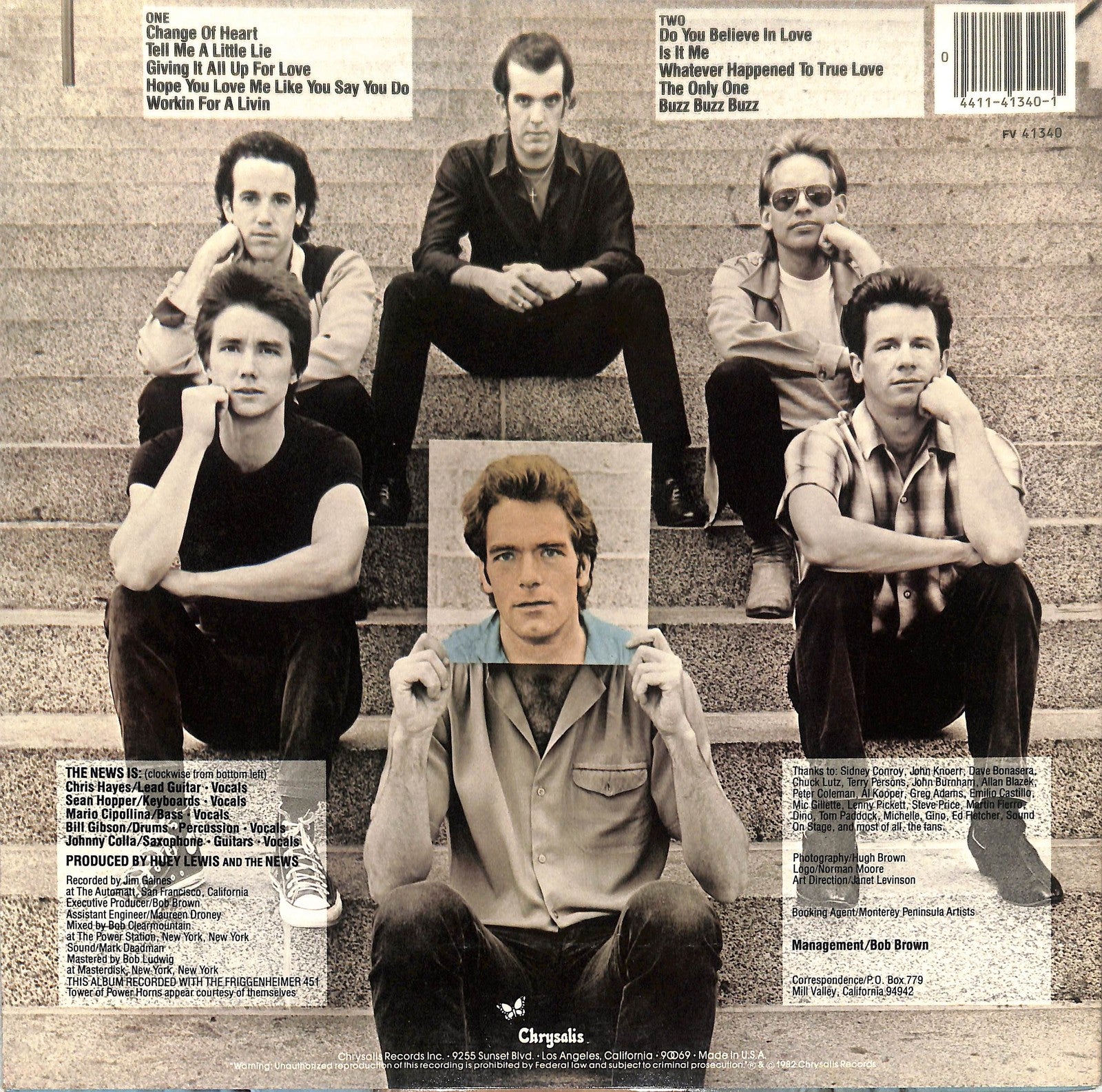 HUEY LEWIS AND THE NEWS - Picture This