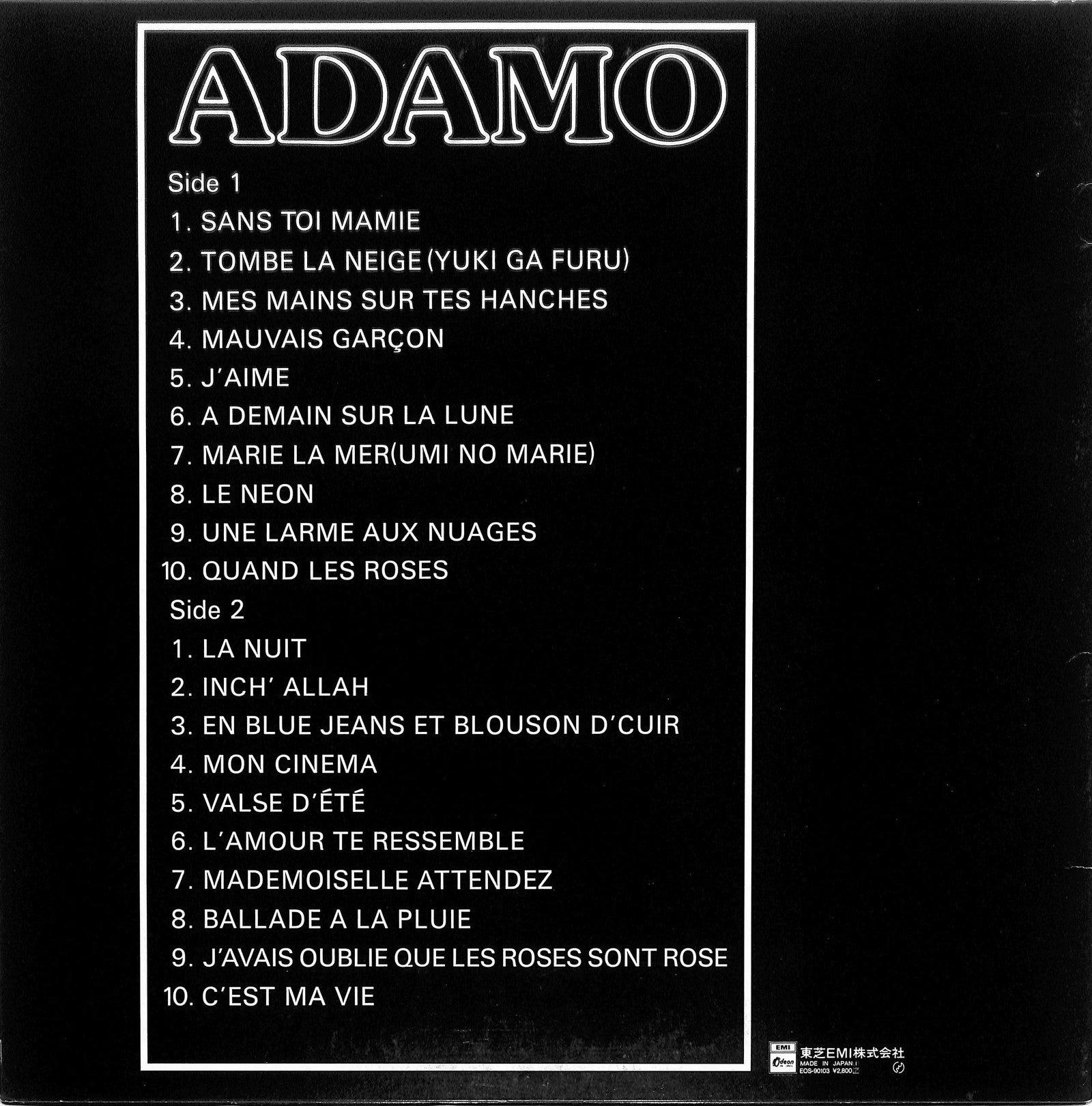 ADAMO - Adamo