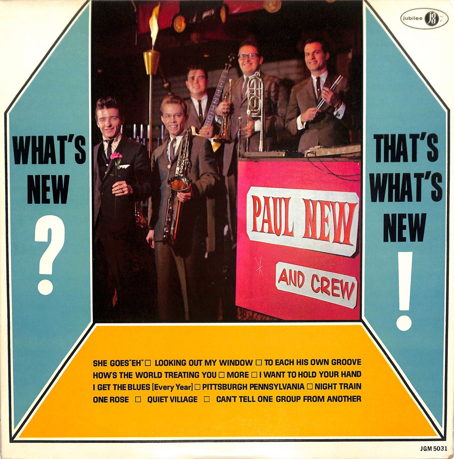 PAUL AND THE NEW CREW - What's New?, That's What's New