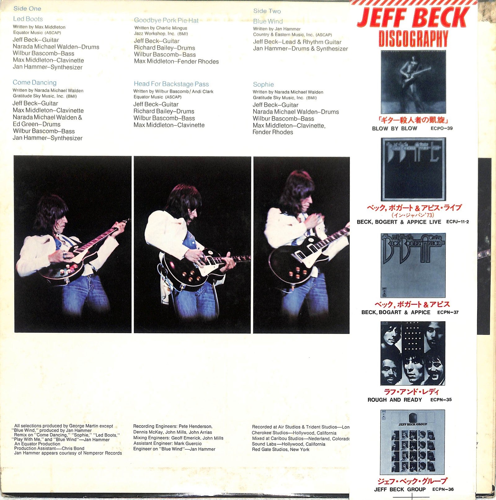 JEFF BECK - Wired