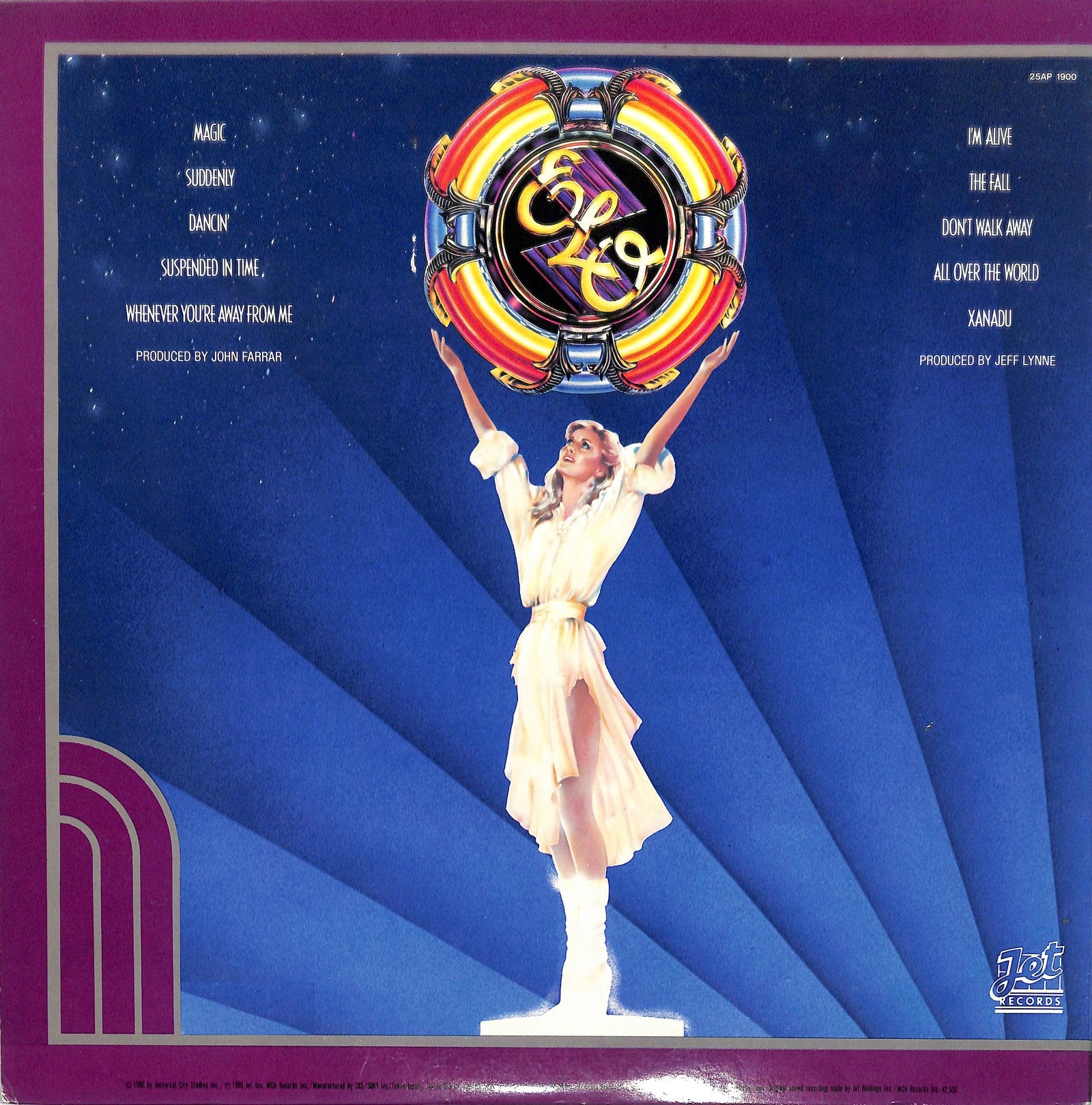 ELECTRIC LIGHT ORCHESTRA / OLIVIA NEWTON-JOHN - Xanadu (Original Motion Picture Soundtrack)