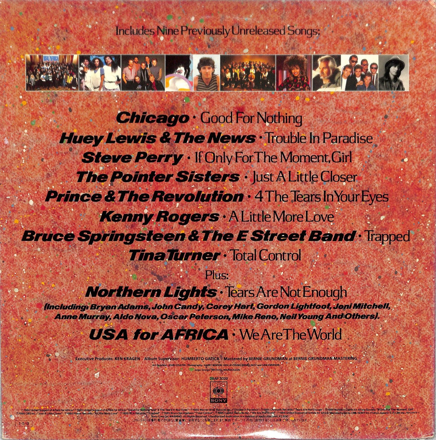 USA FOR AFRICA - We Are The World