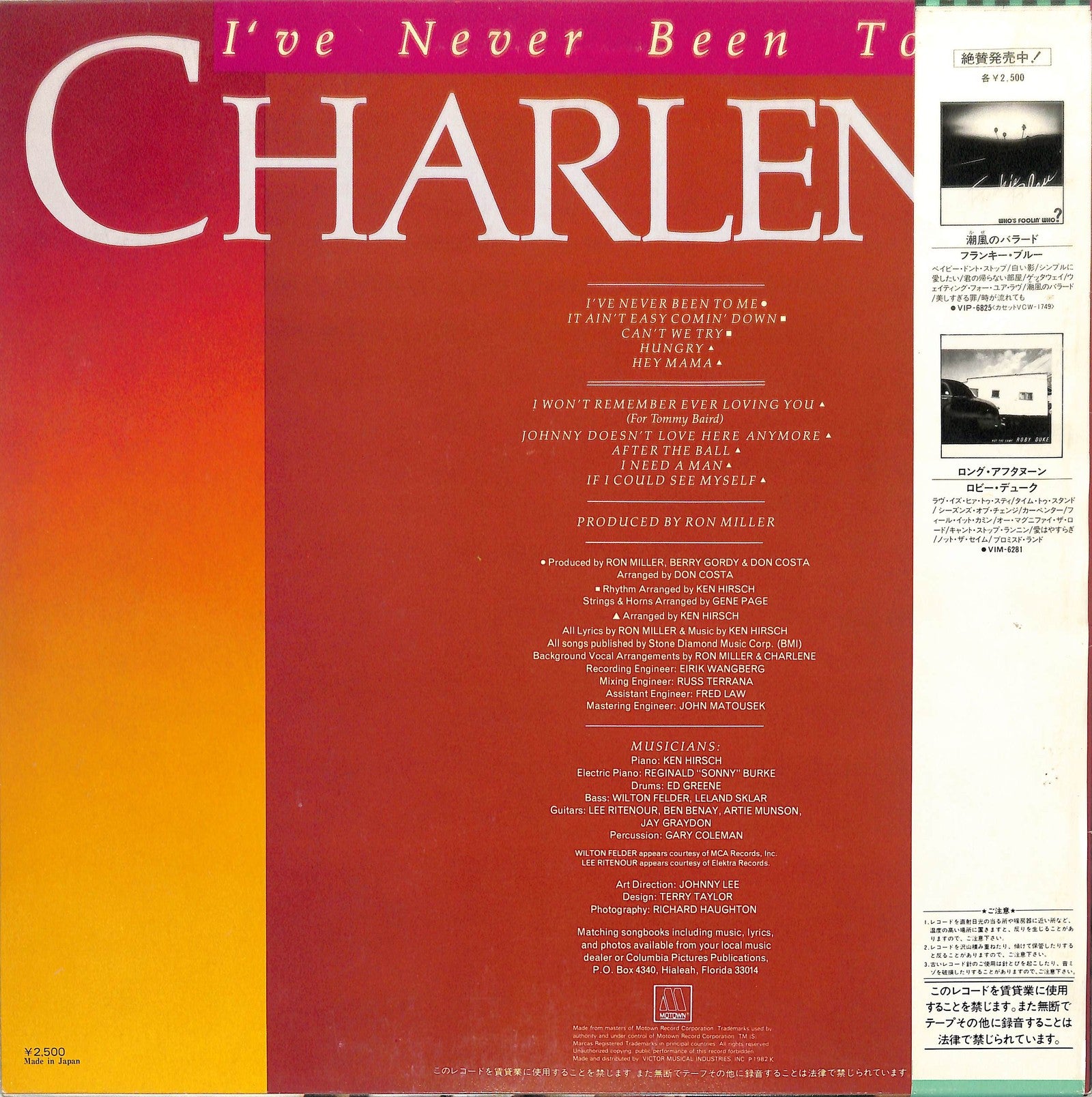 CHARLENE - I've Never Been To Me