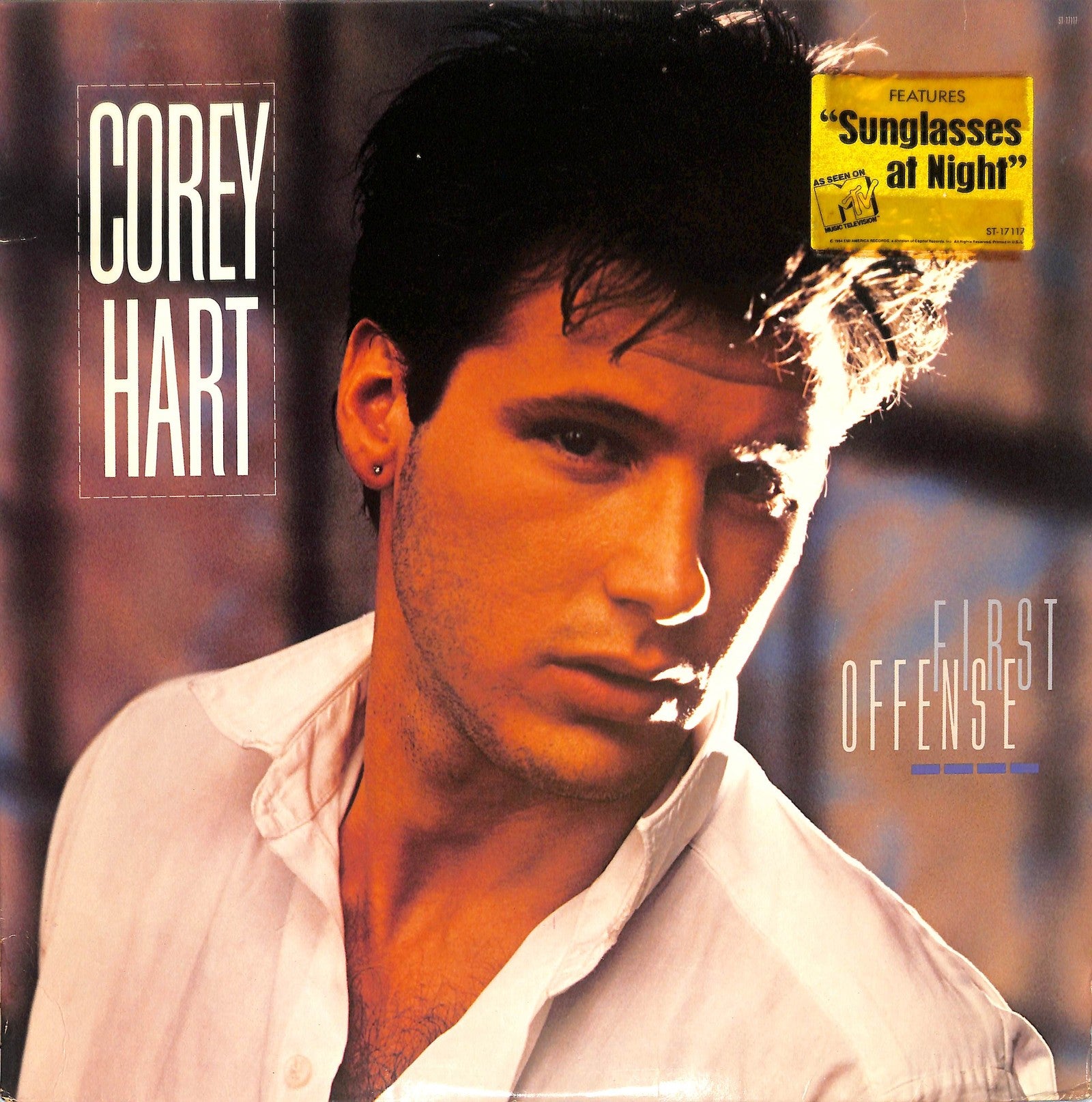 COREY HART - First Offense