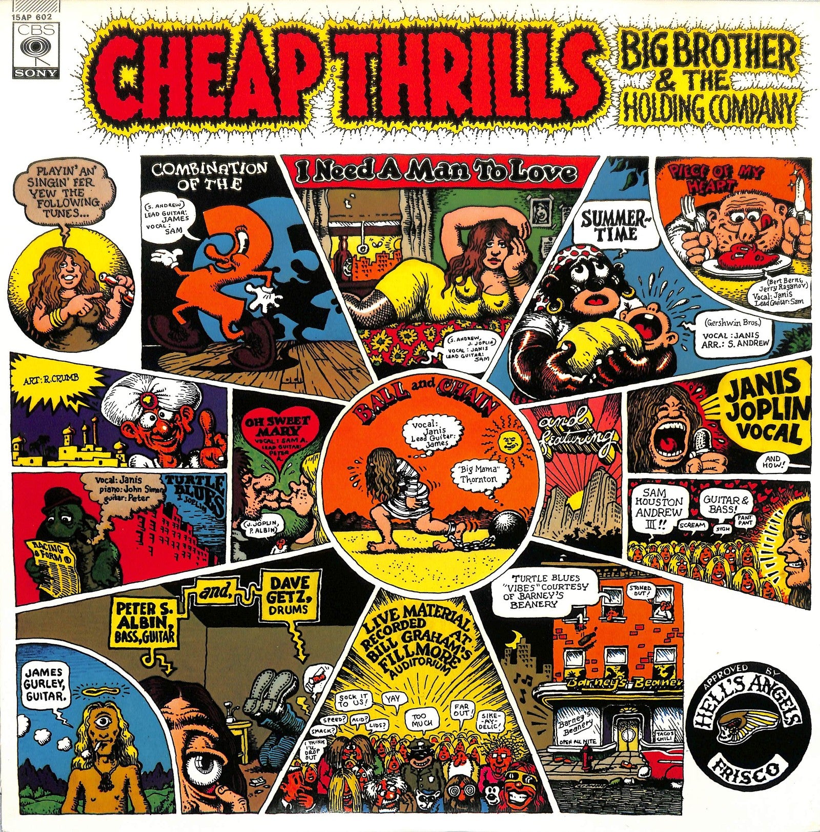 BIG BROTHER AND THE HOLDING COMPANY - Cheap Thrills