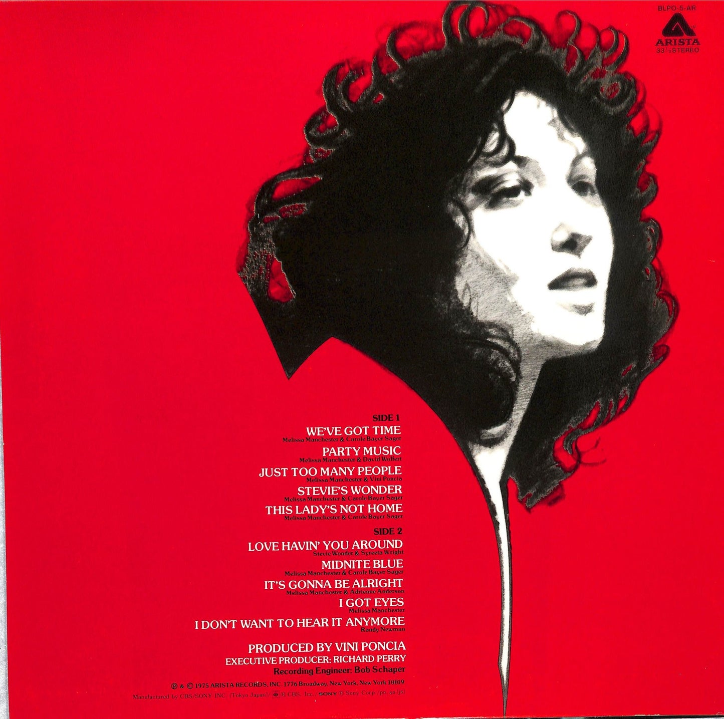 MELISSA MANCHESTER - Melissa